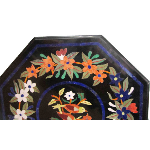 Black Marble Table Top