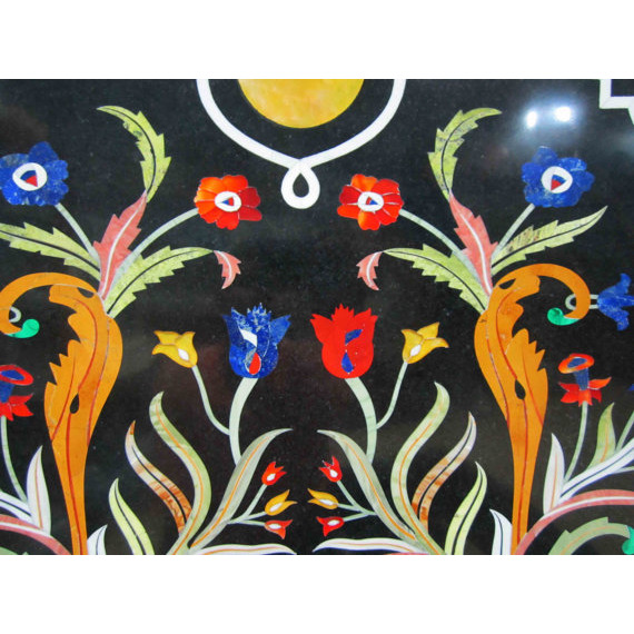Black Marble Table Top