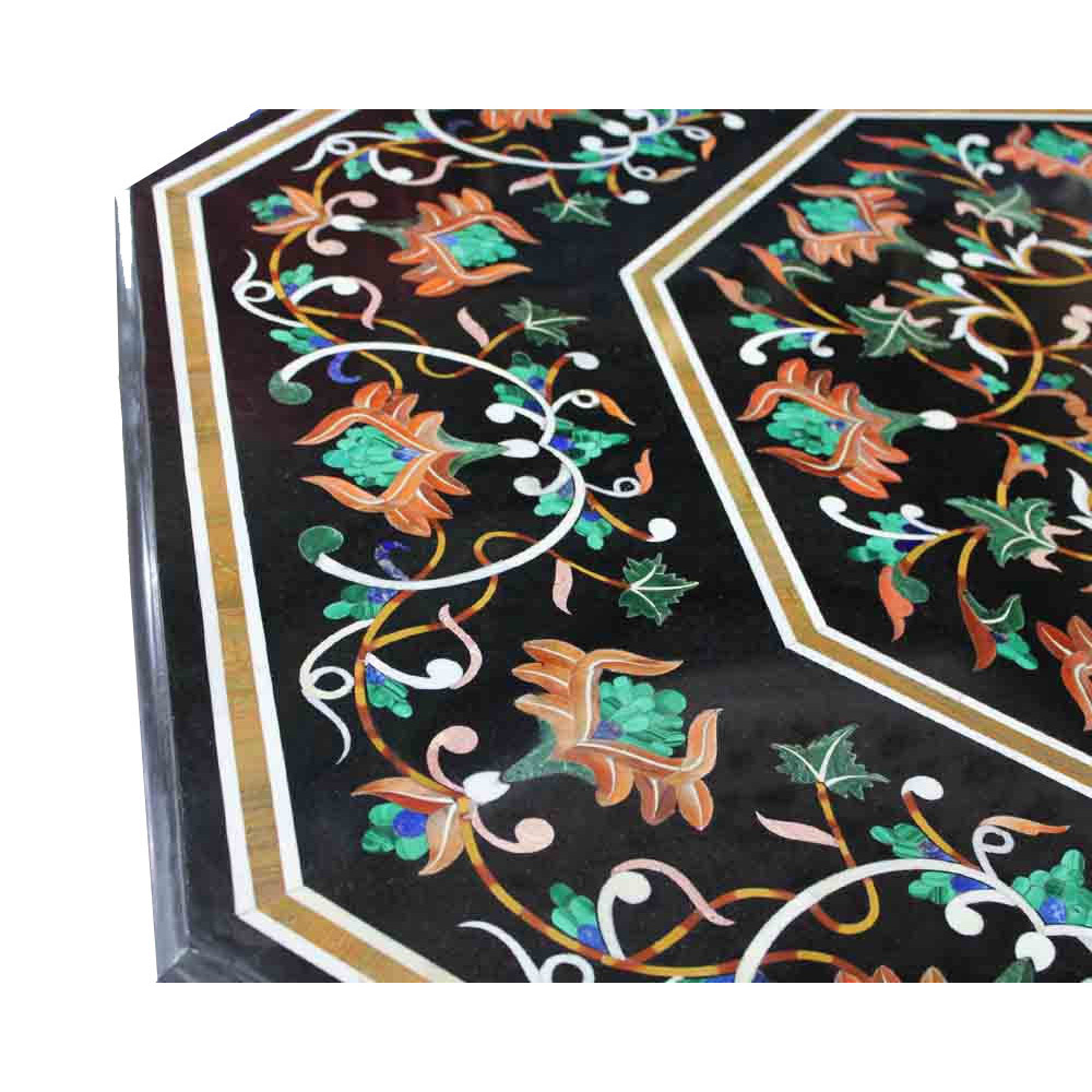 Black Marble Table Top