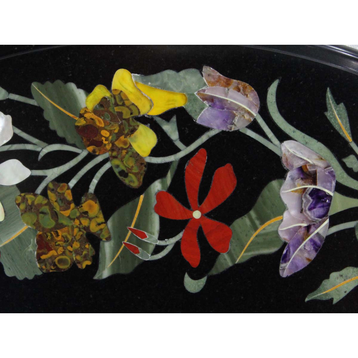 Black Marble Table Top
