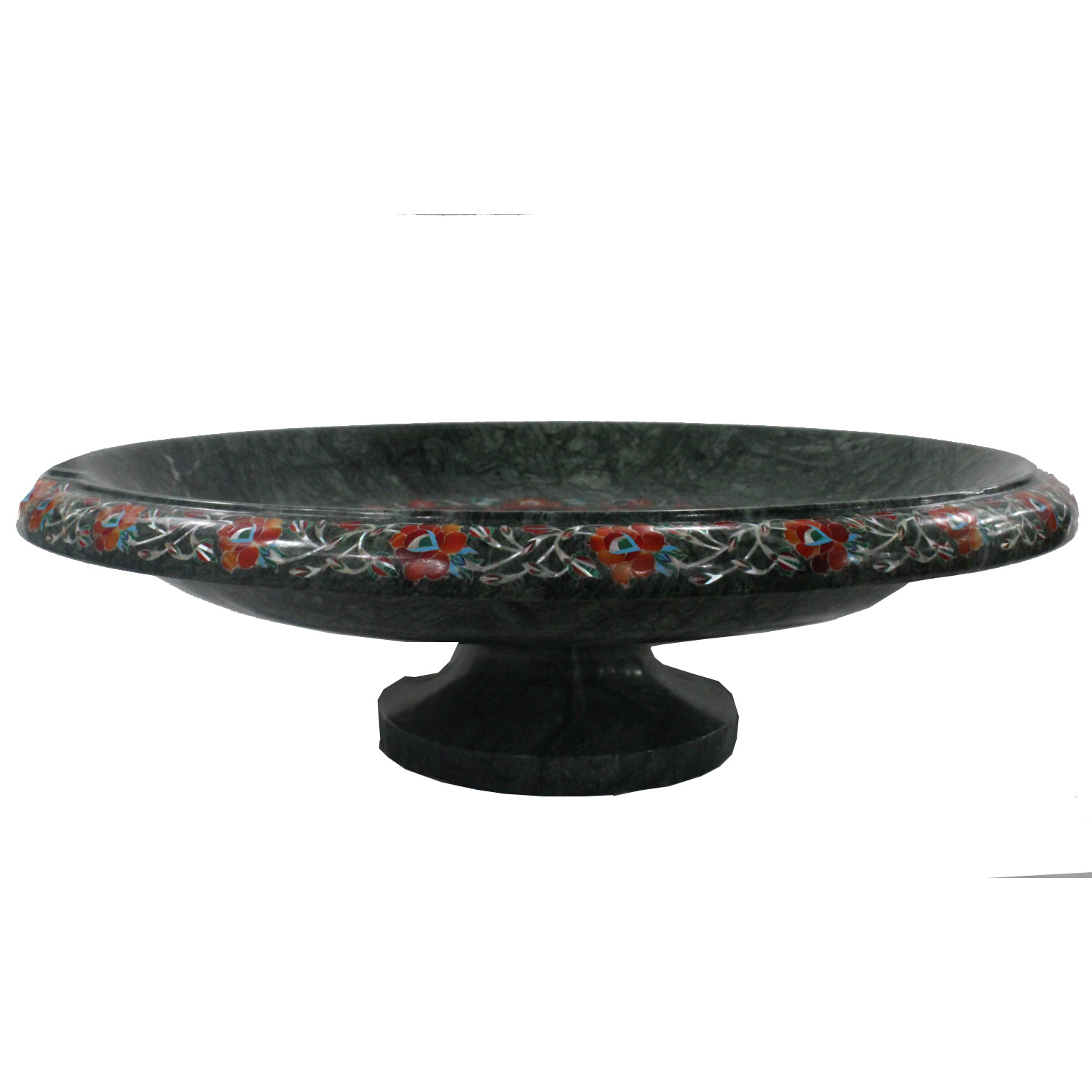 Green Marbe Fruit Bowl