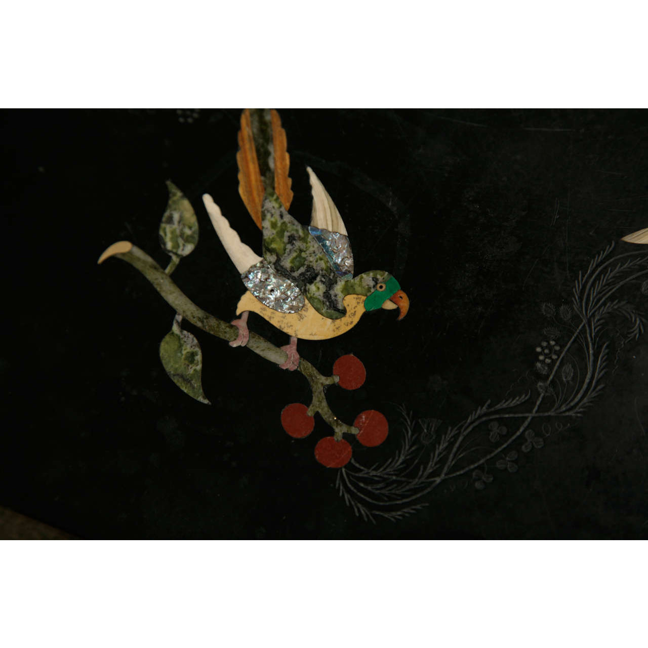Black Marble Table Top