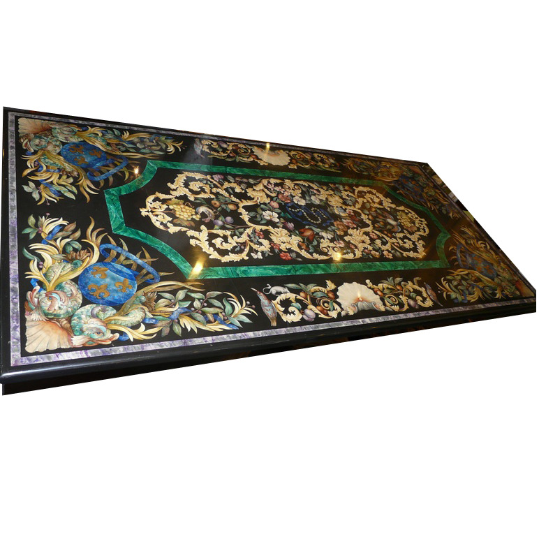 Black Marble Table Top