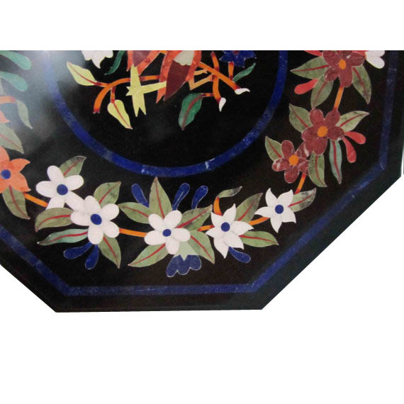 Black Marble Table Top