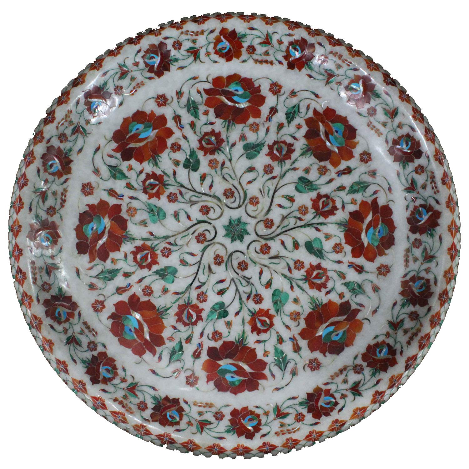 White Marbe Fruit Bowl