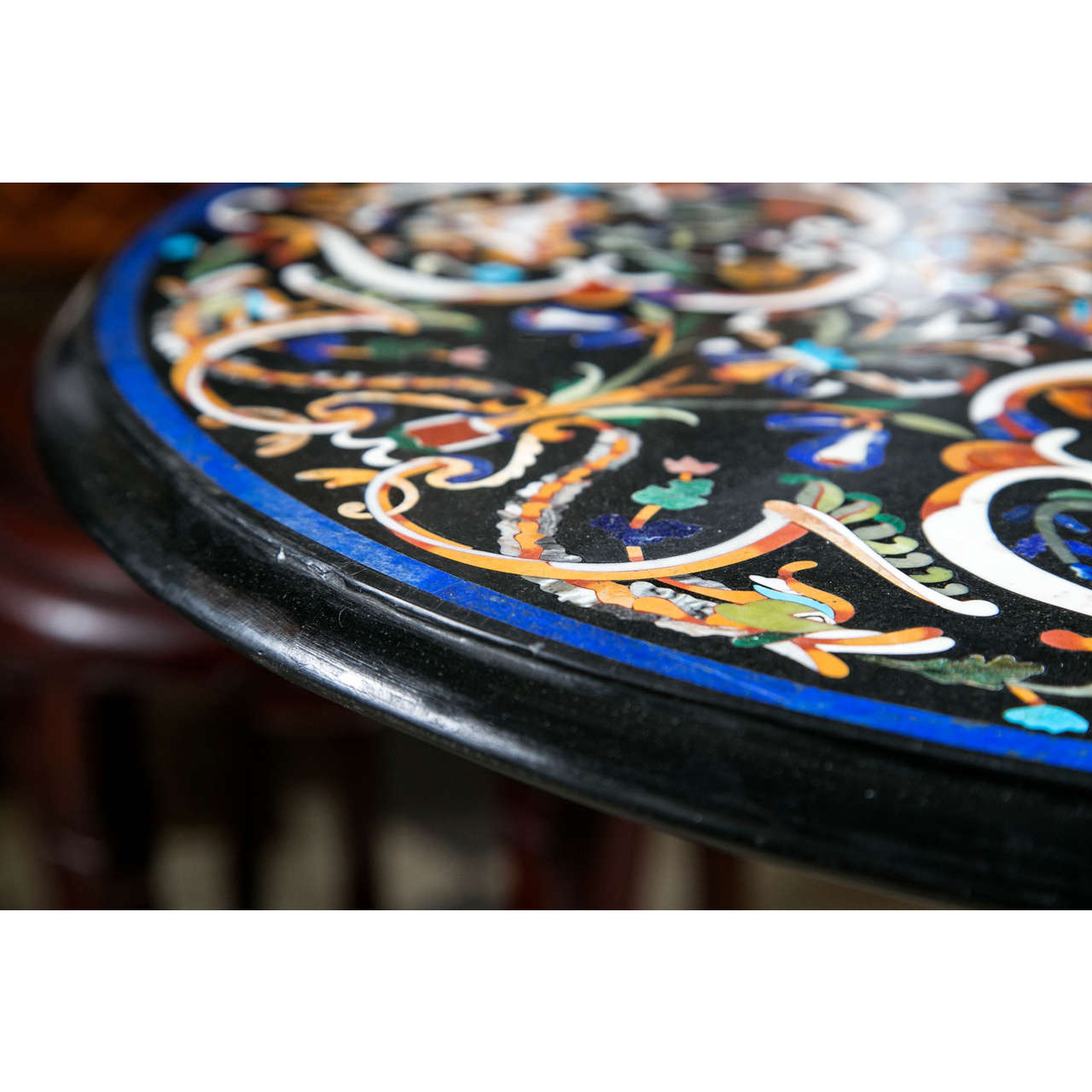 Black Marble Table Top