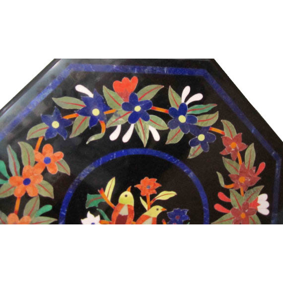 Black Marble Table Top