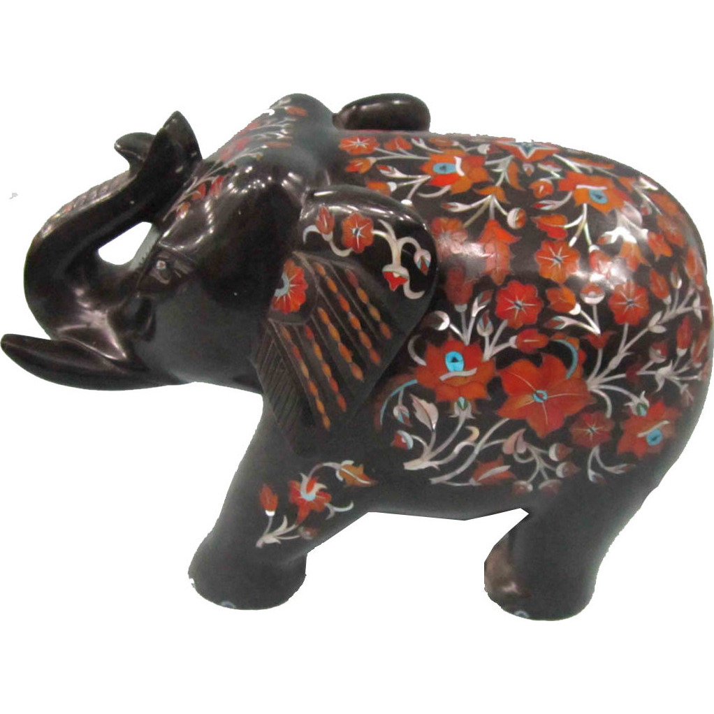 Jasper Marble Elephant