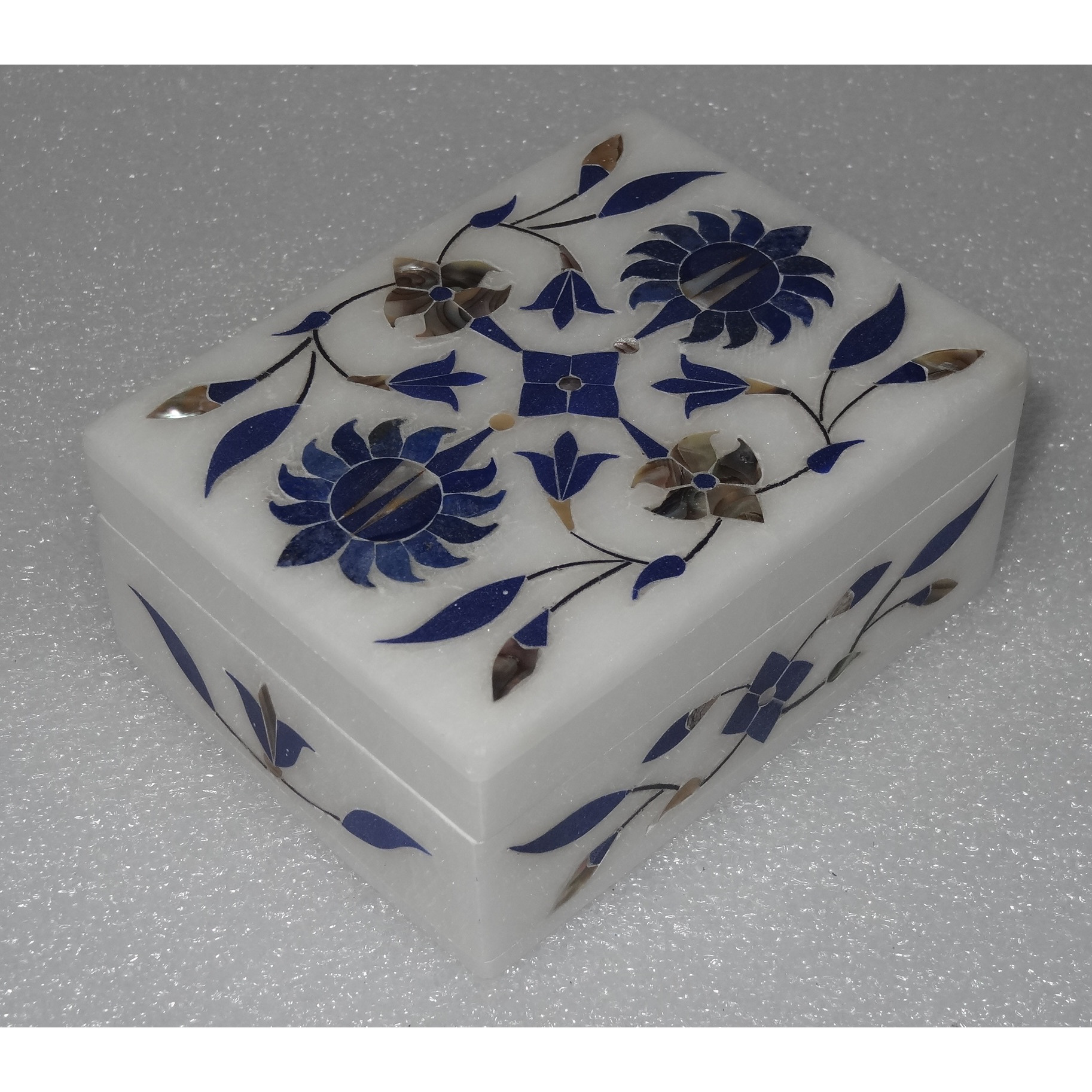 White Marble Jewelry Box