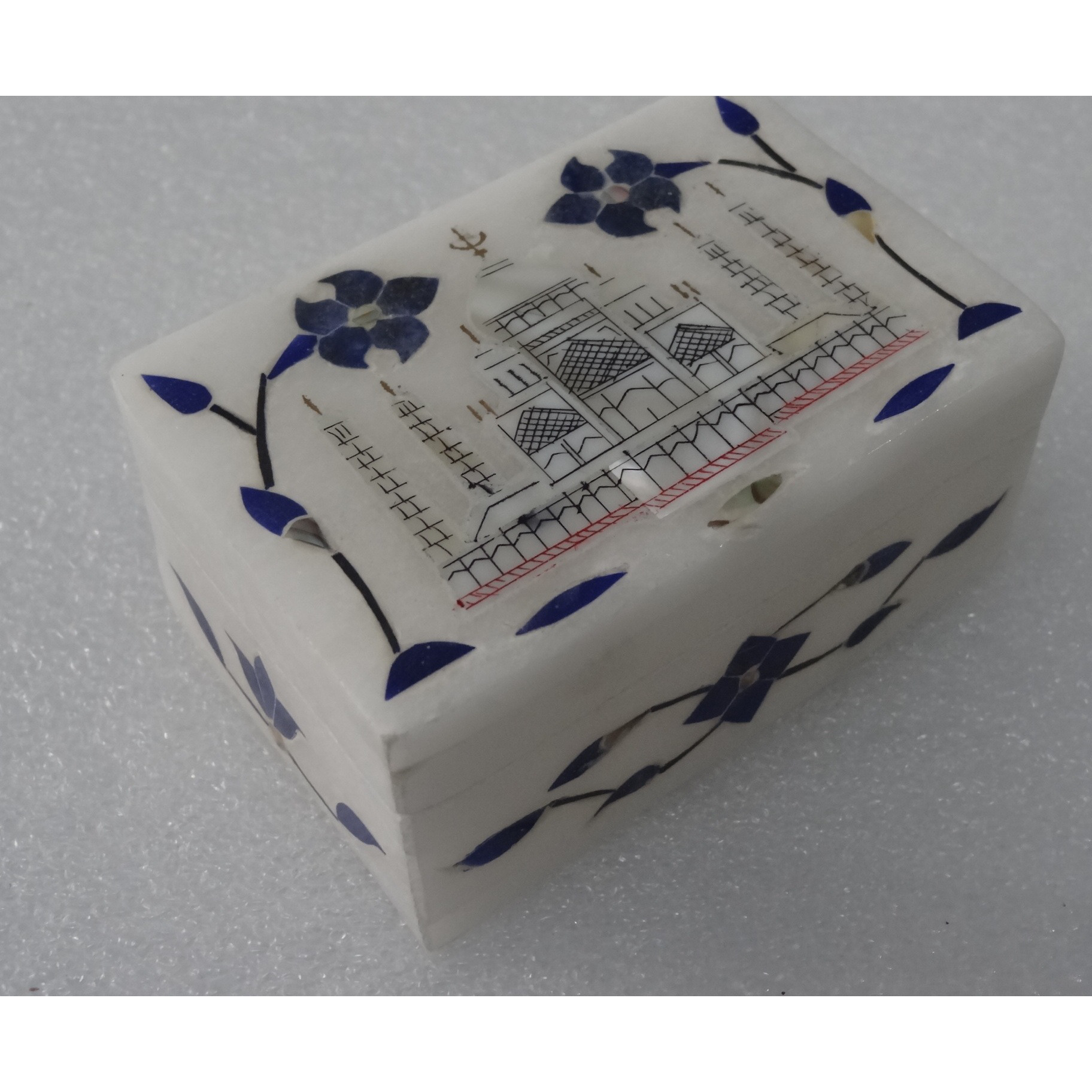 White Marble Jewelry Box