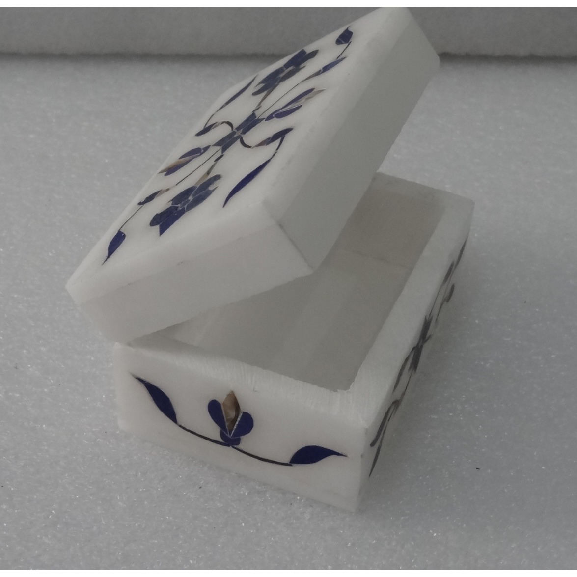 White Marble Jewelry Box