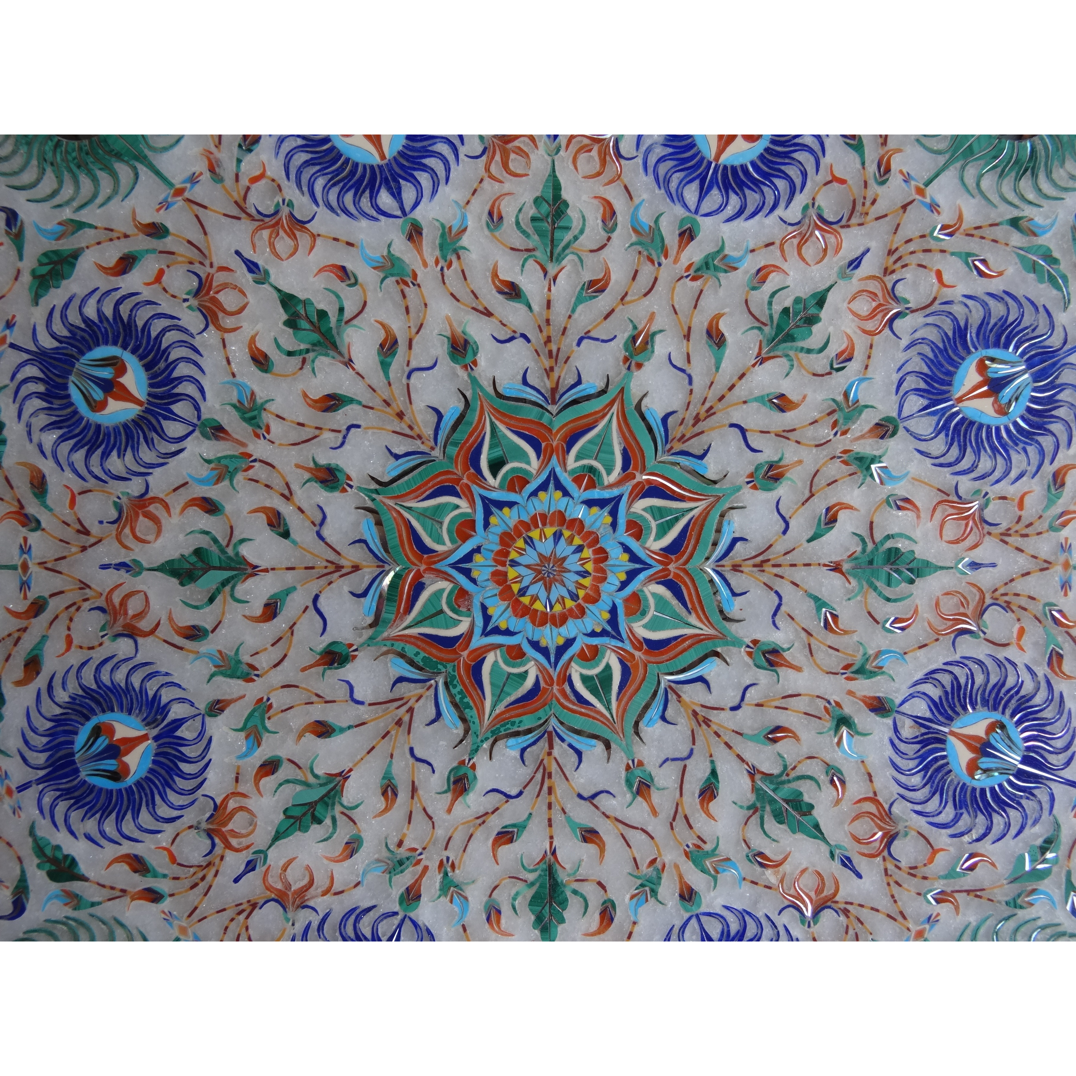 White Marble Plate