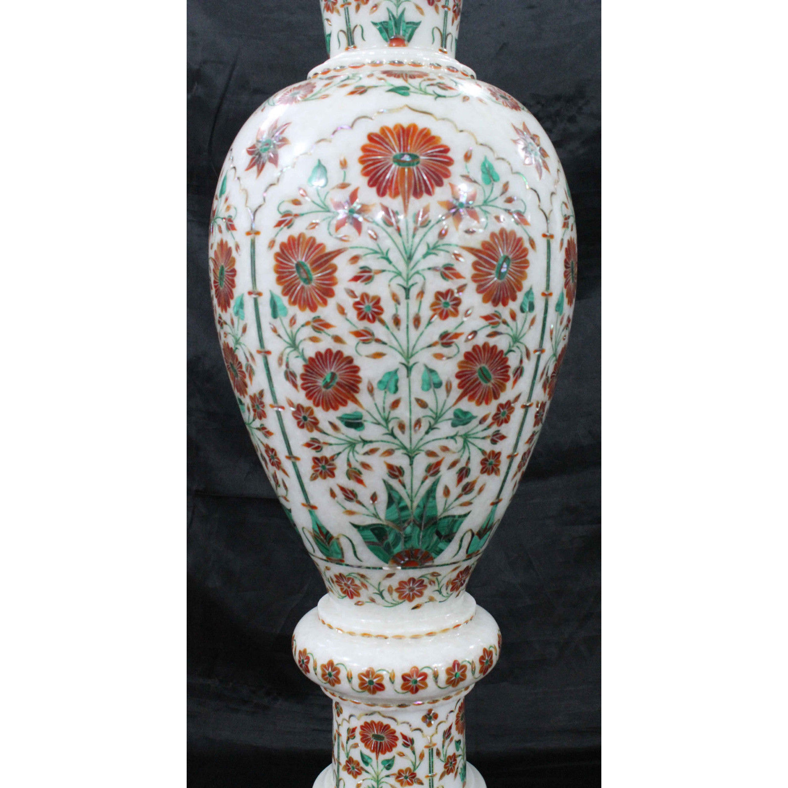 White Marble Flower Vase