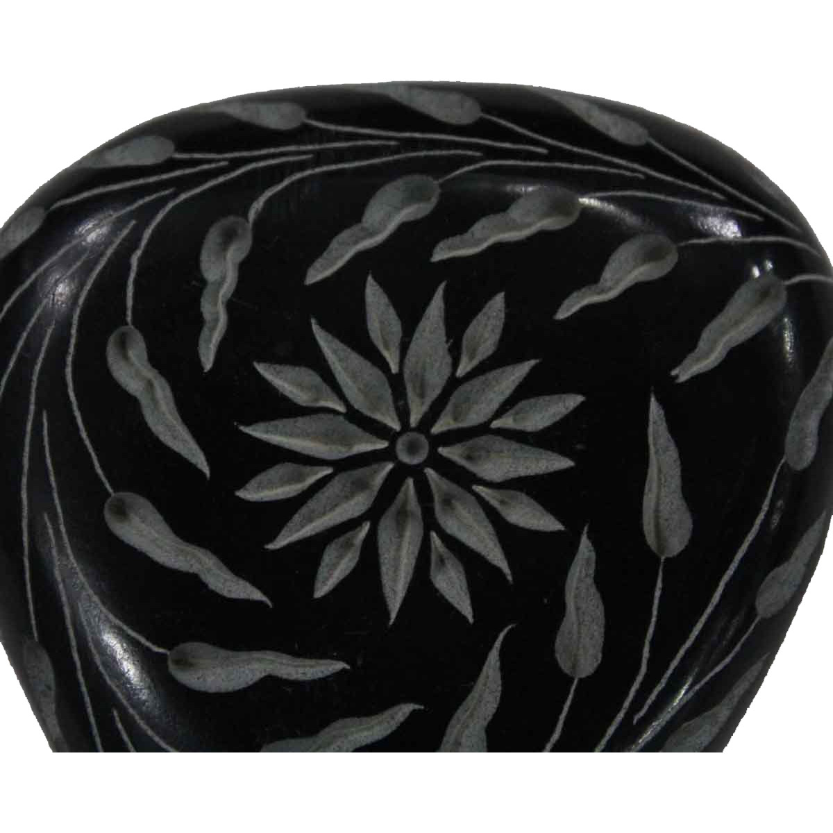 Black Marble Paperweight