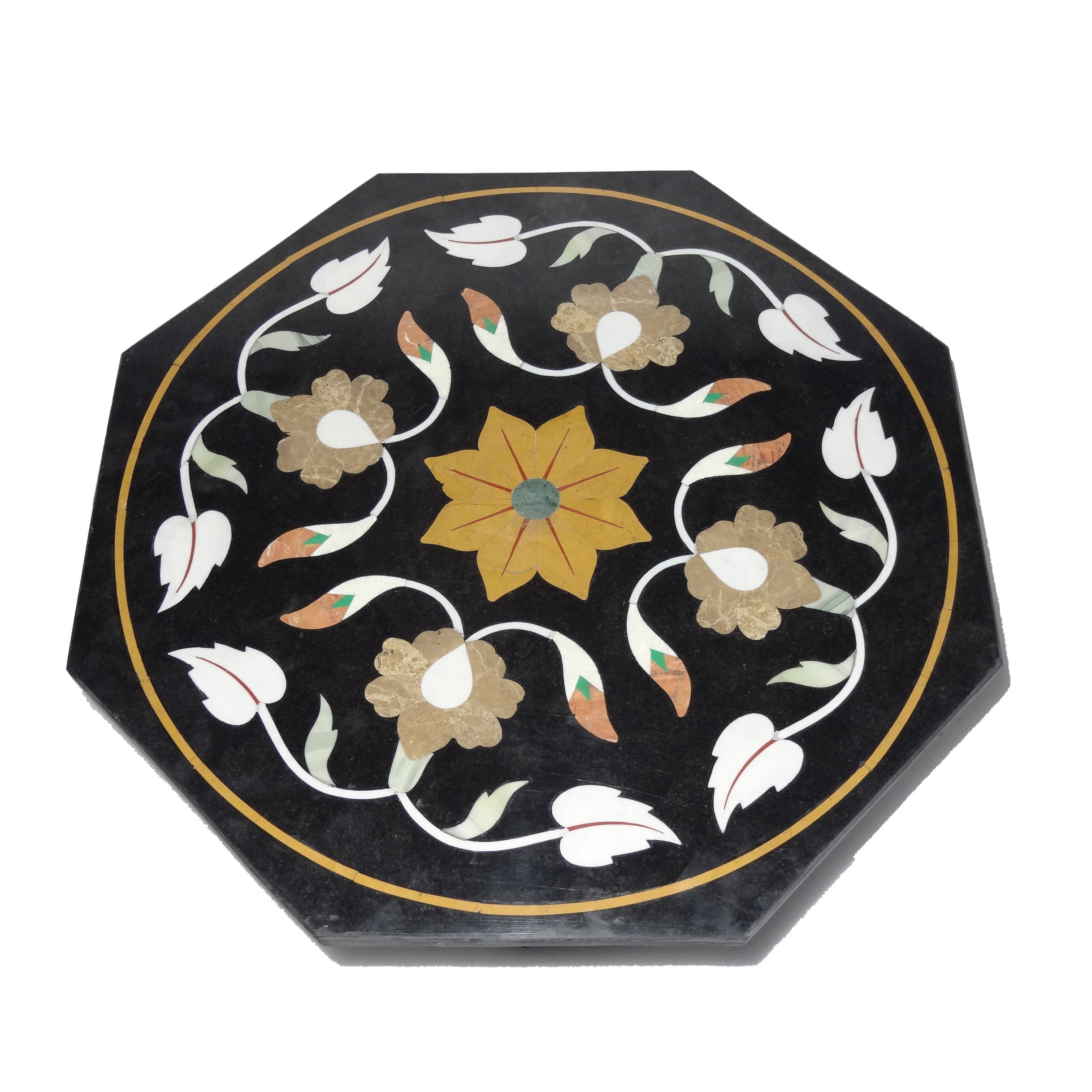 Black Marble Table Top