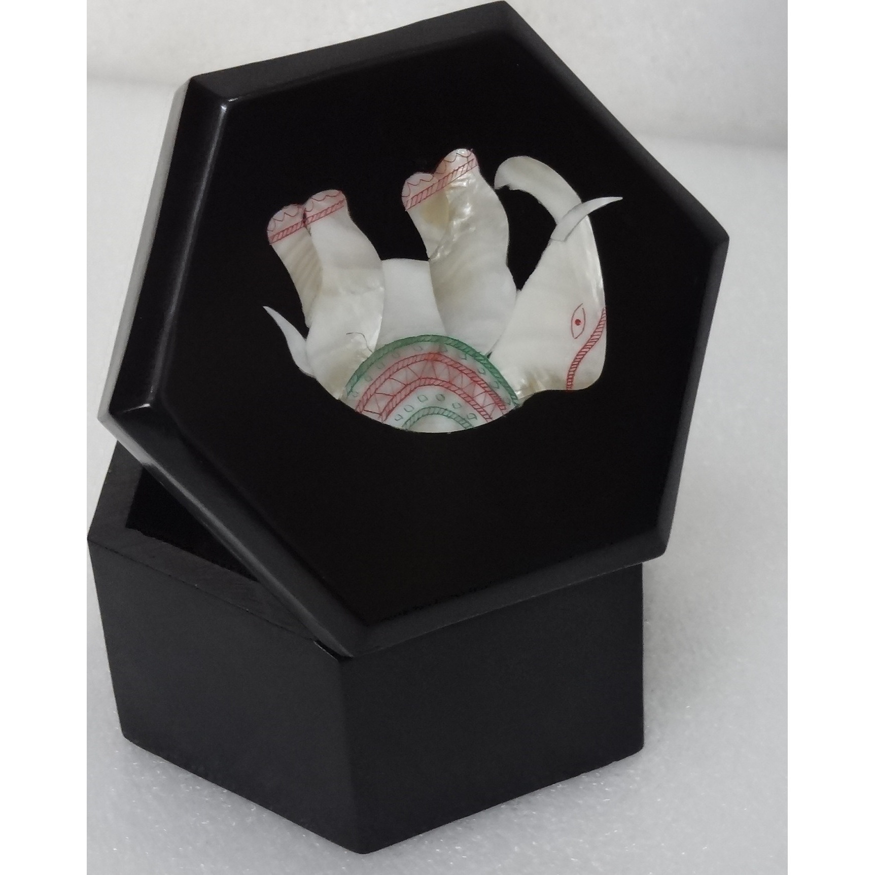 Black Marble Jewelry Box