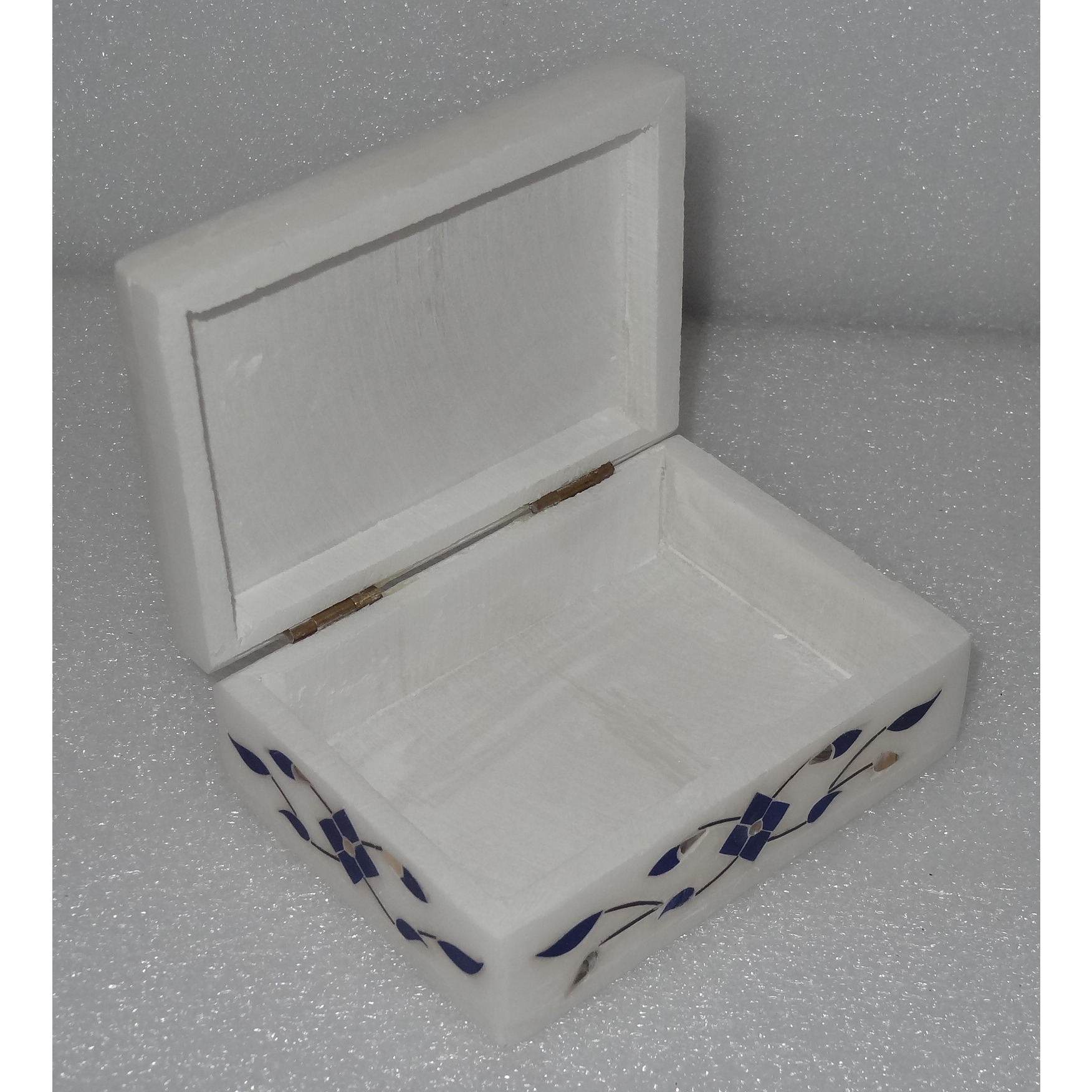 White Marble Jewelry Box