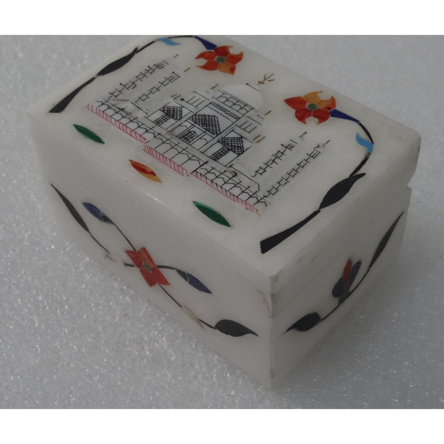 White Marble Jewelry Box