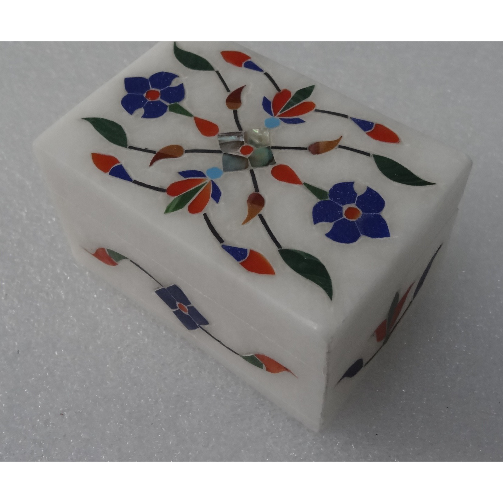 White Marble Jewelry Box