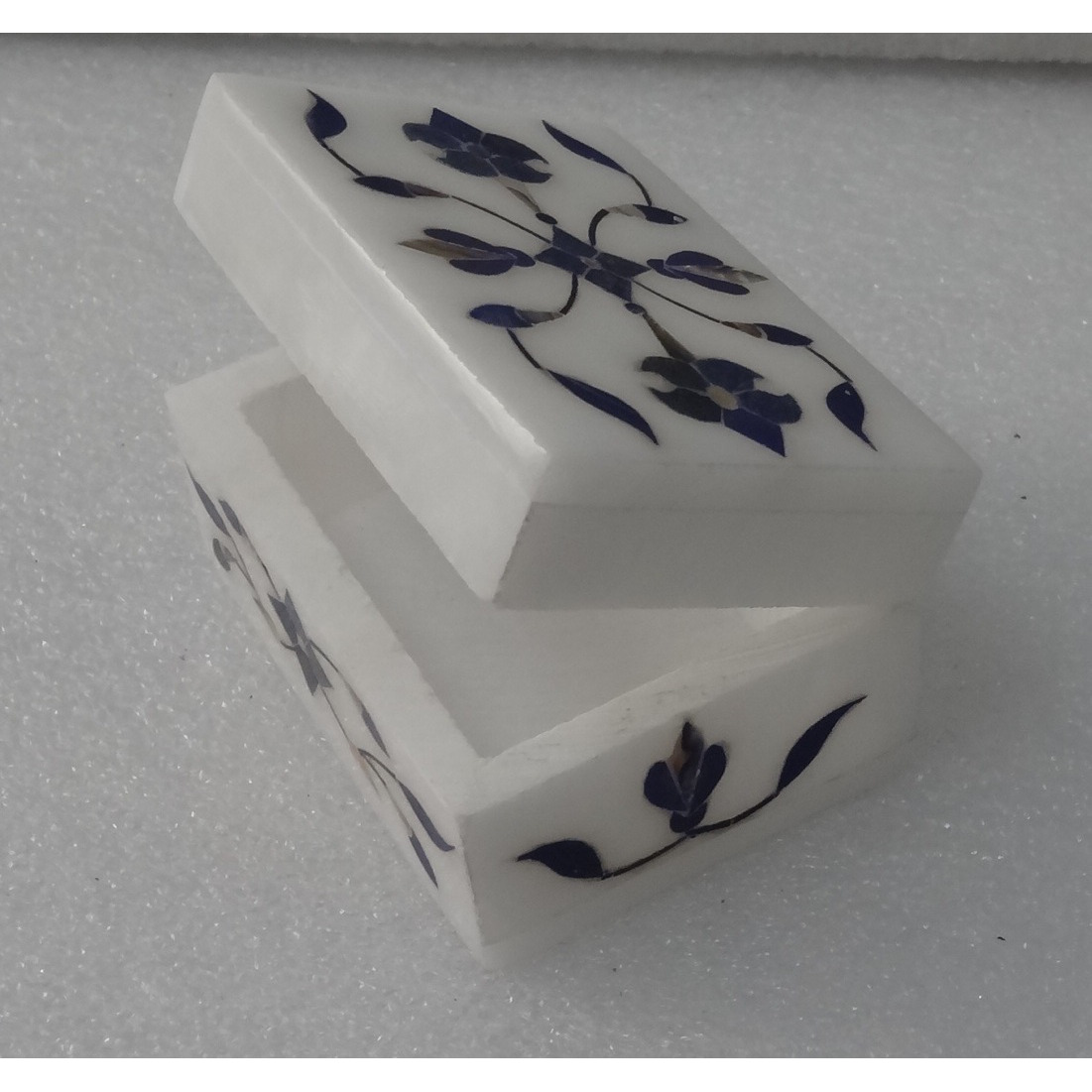 White Marble Jewelry Box