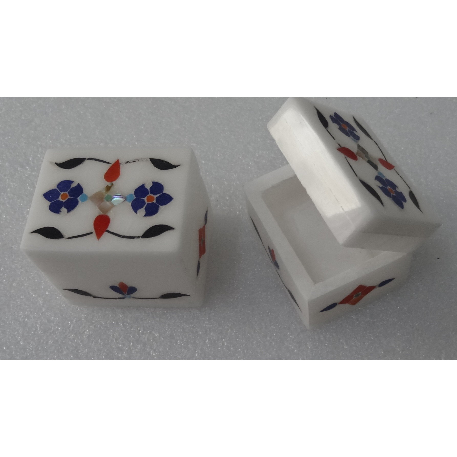 White Marble Jewelry Box