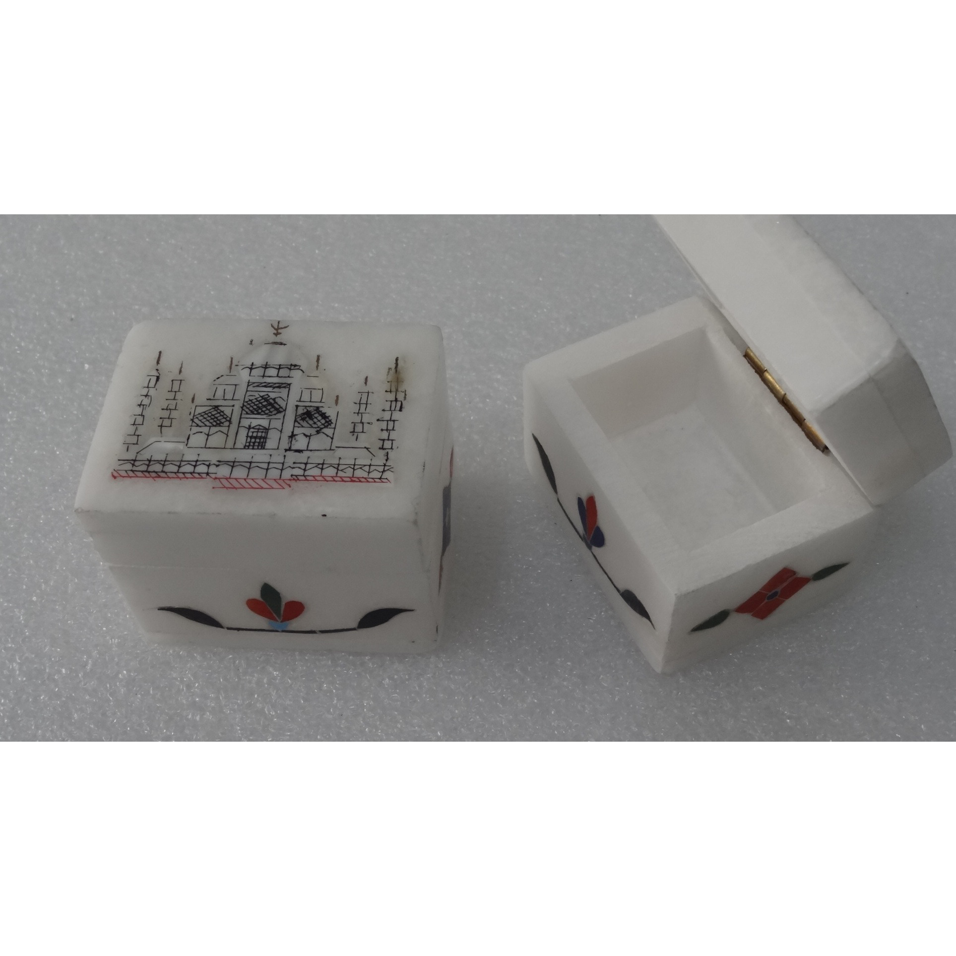 White Marble Jewelry Box