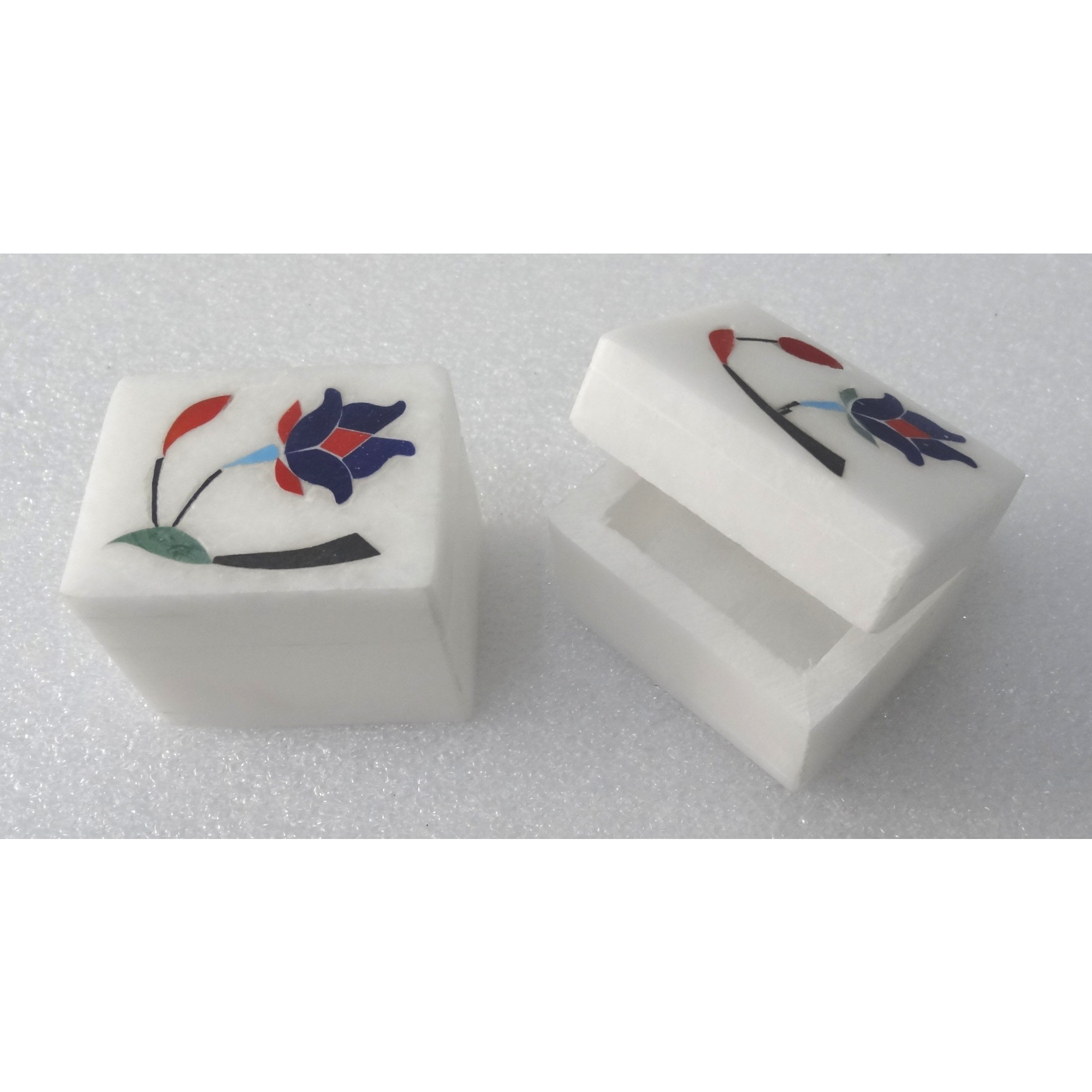 White Marble Jewelry Box