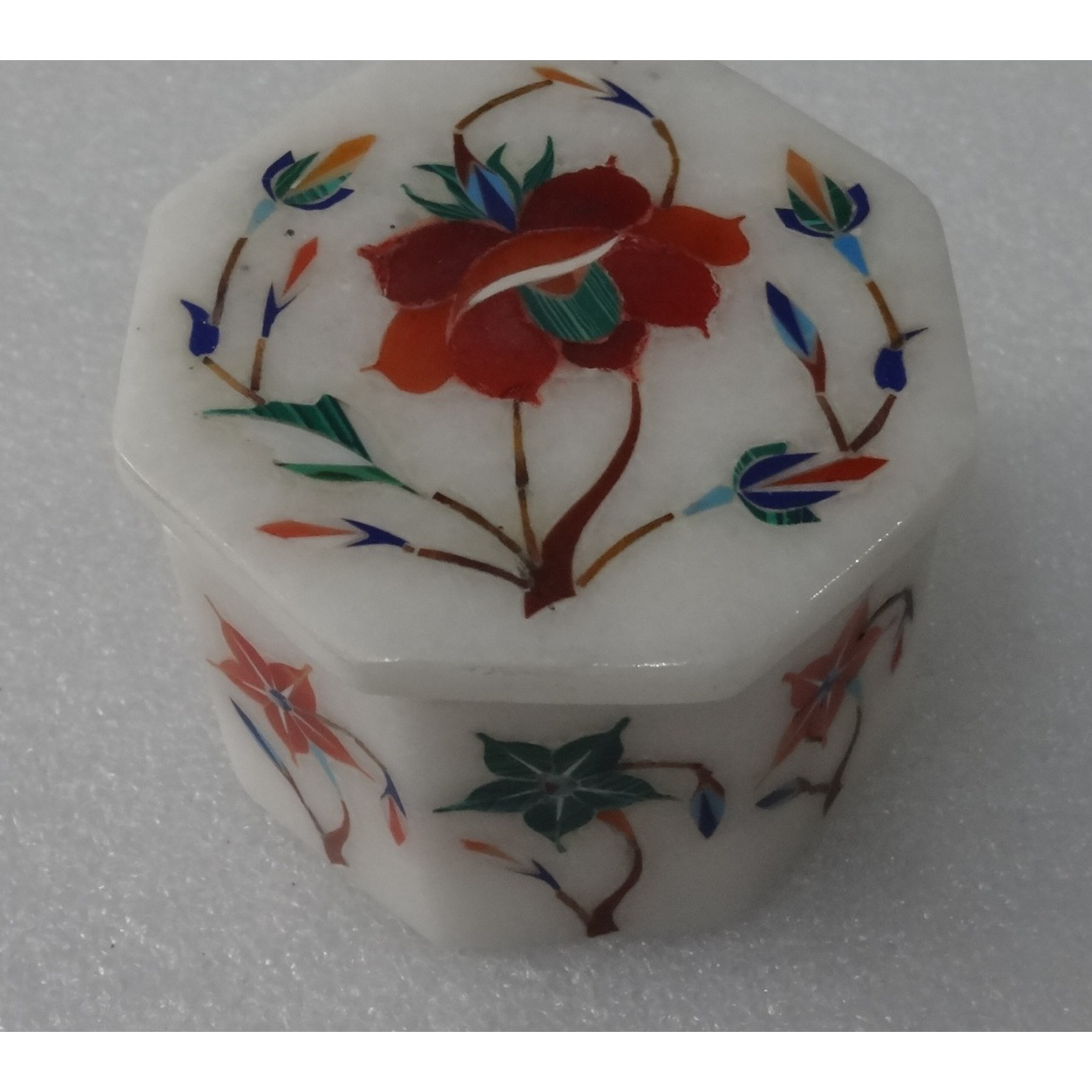 White Marble Jewelry Box