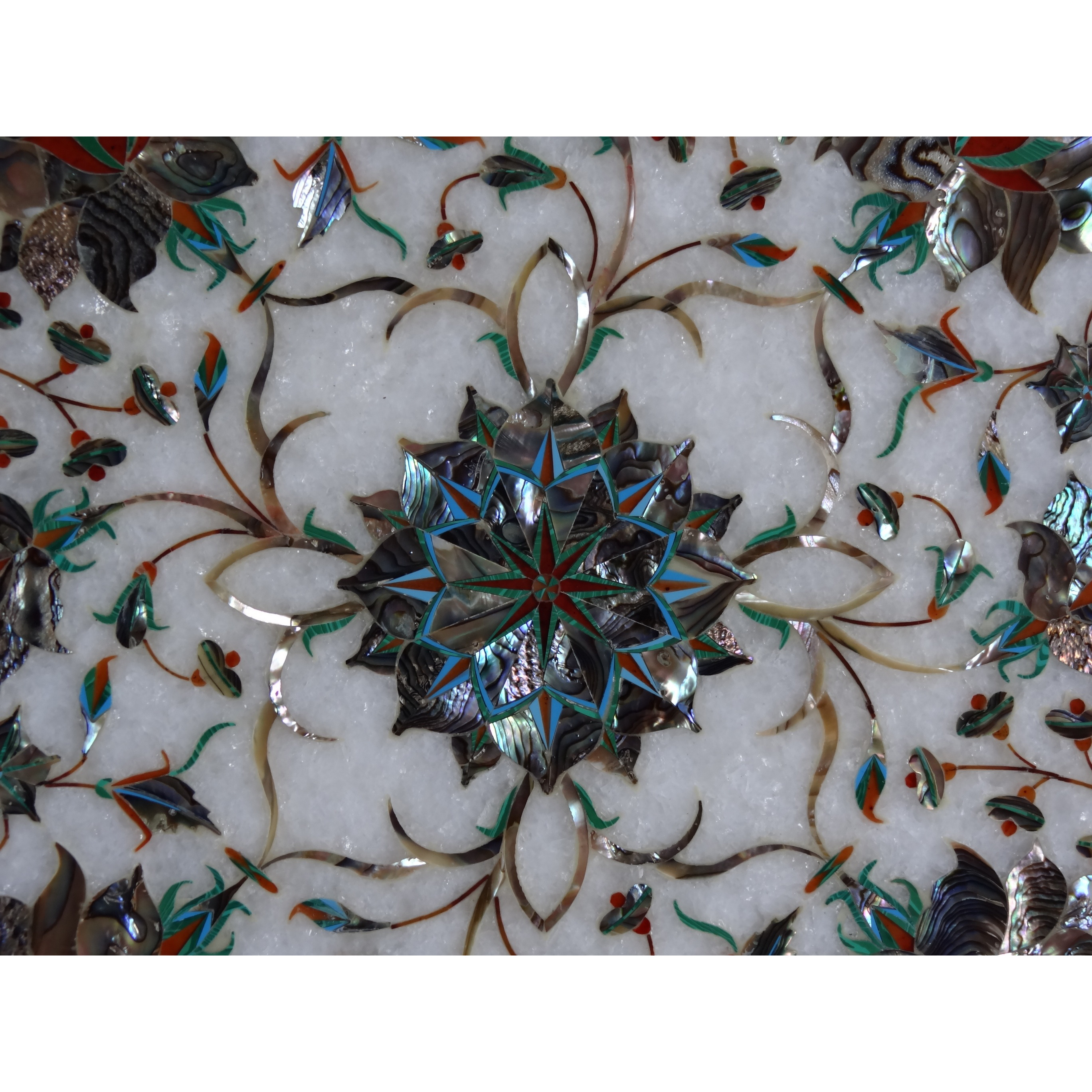White Marble Table Top