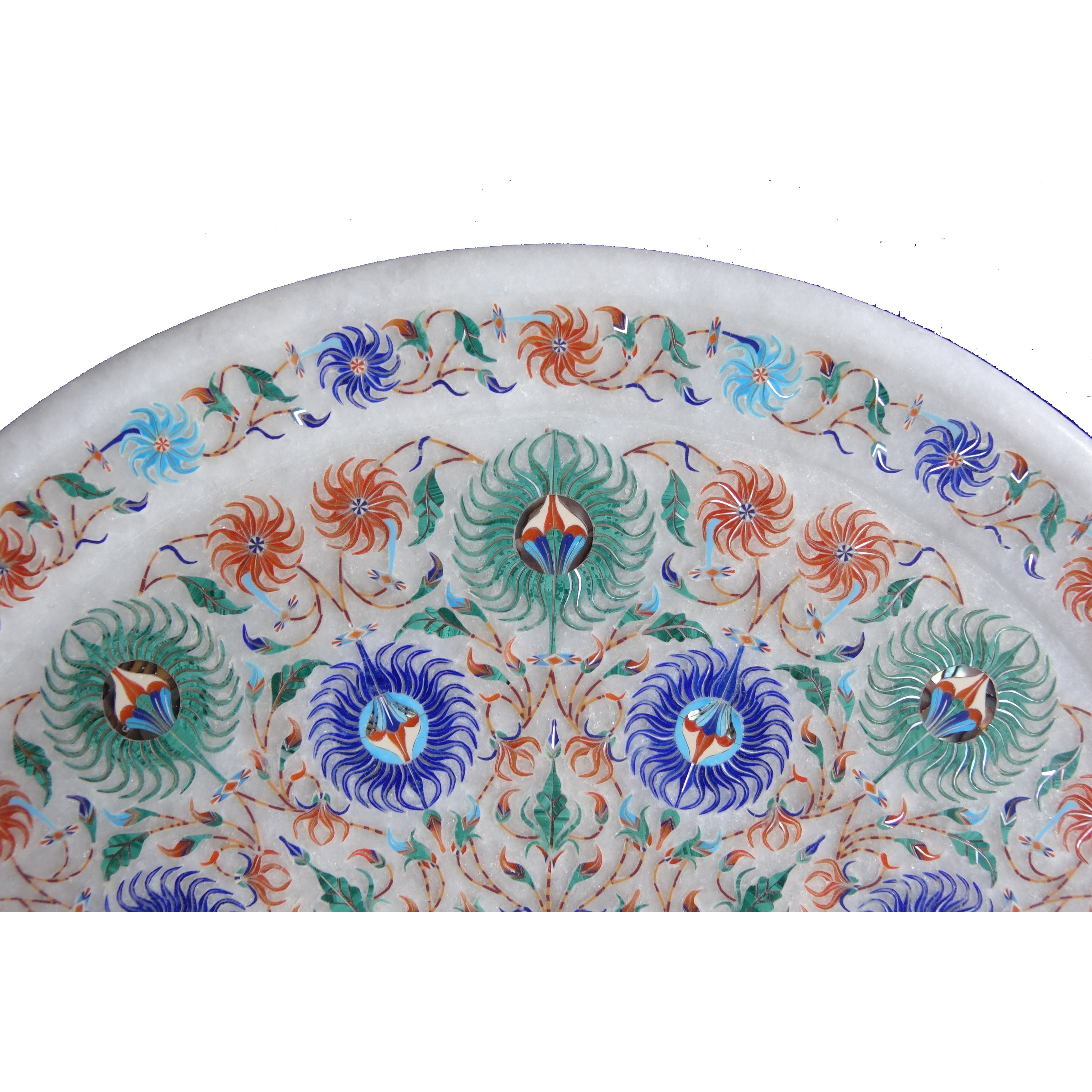 White Marble Plate