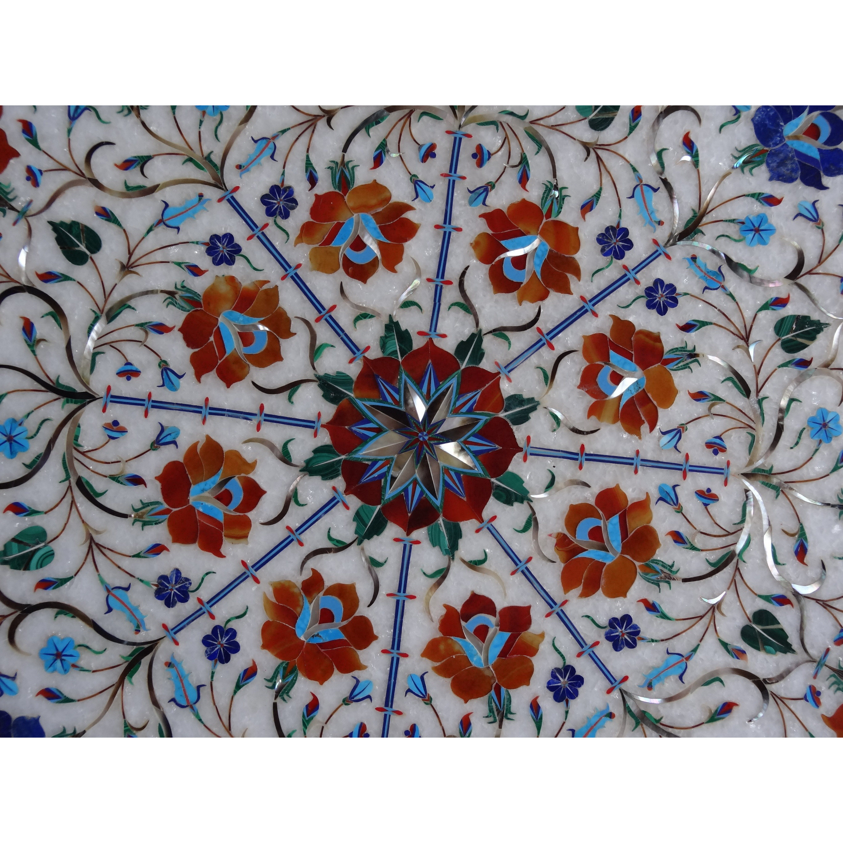 White Marble Table Top