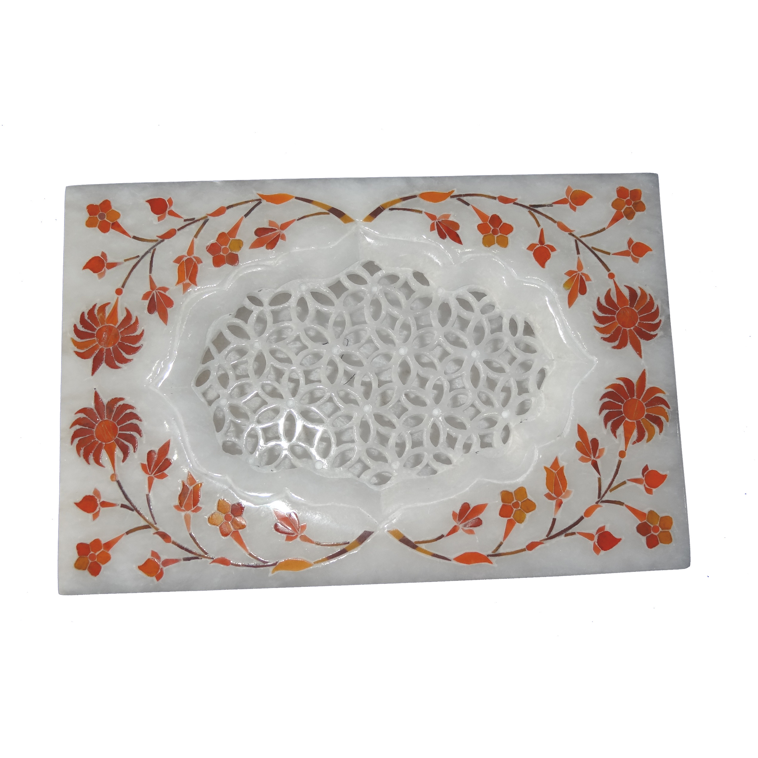 White Marble Jewelry Box