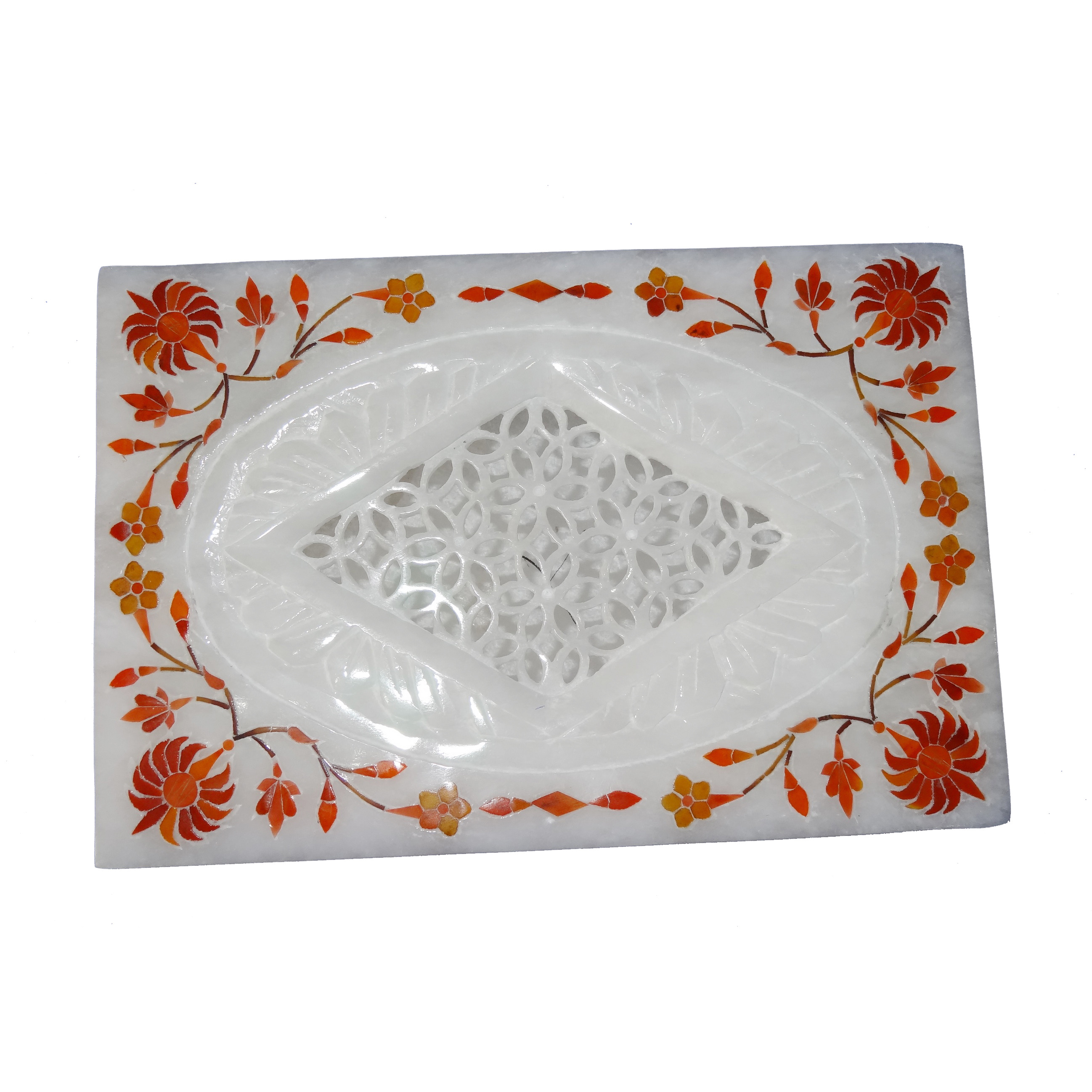 White Marble Jewelry Box