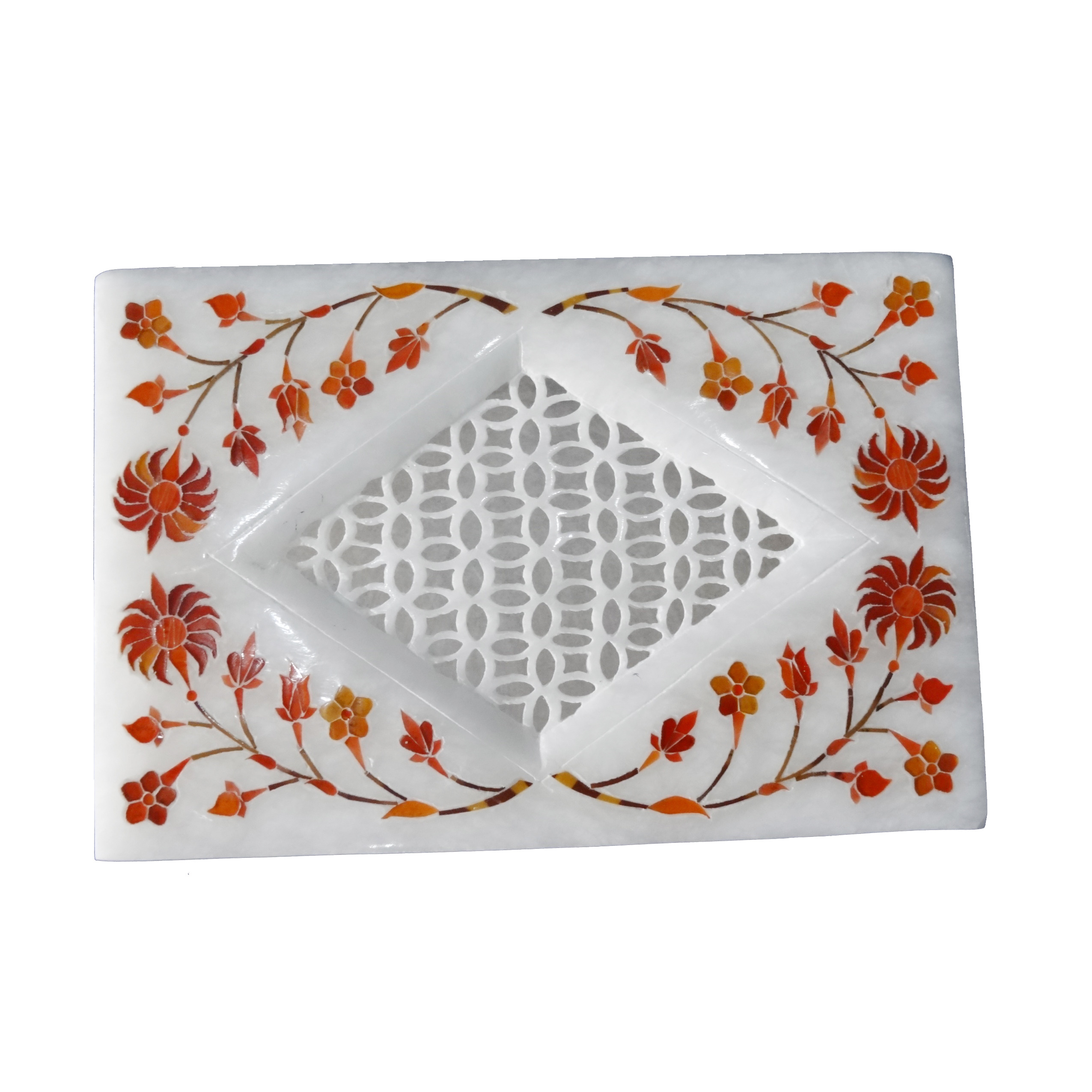 White Marble Jewelry Box