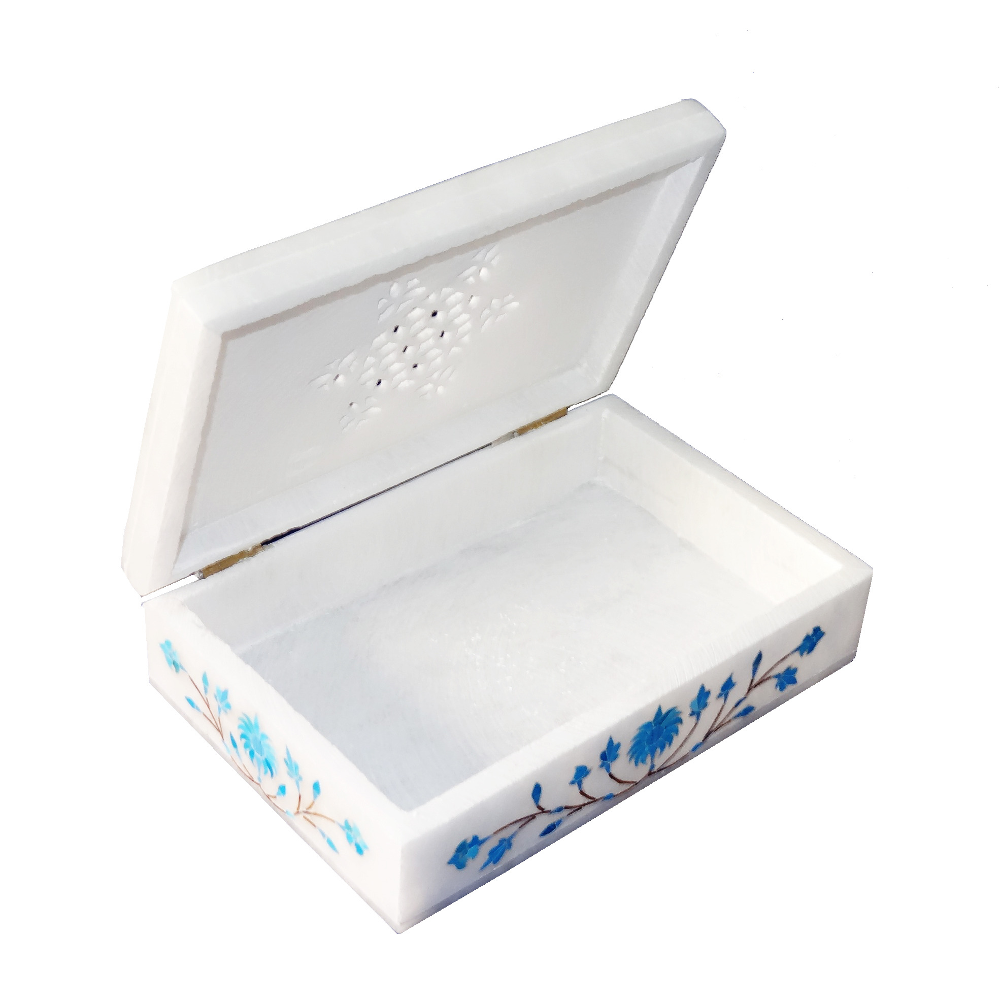 White Marble Jewelry Box