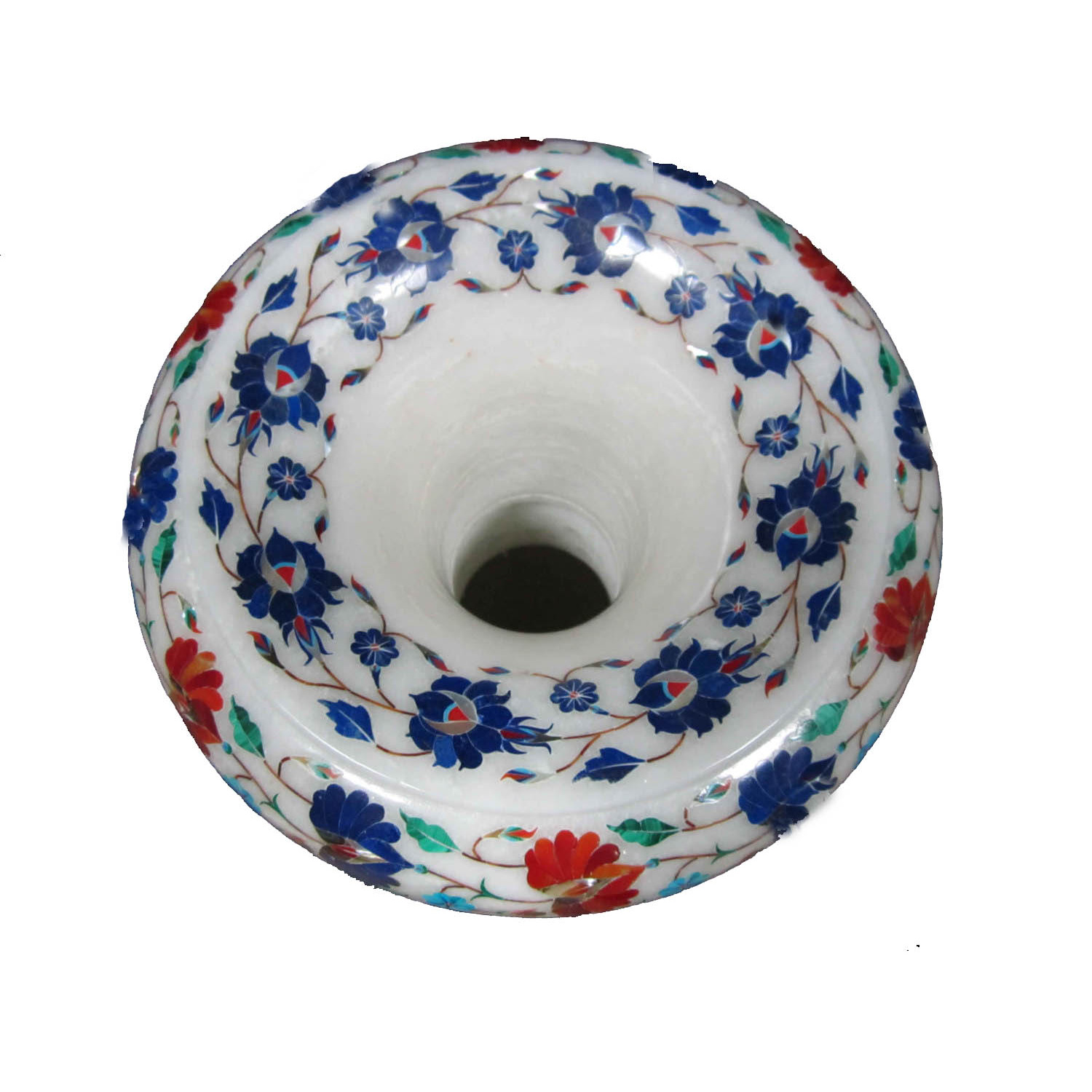 White Marble Flower Vase