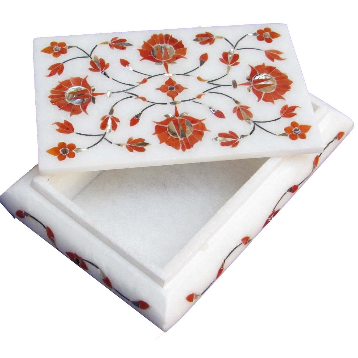 Marble Jewelry Box