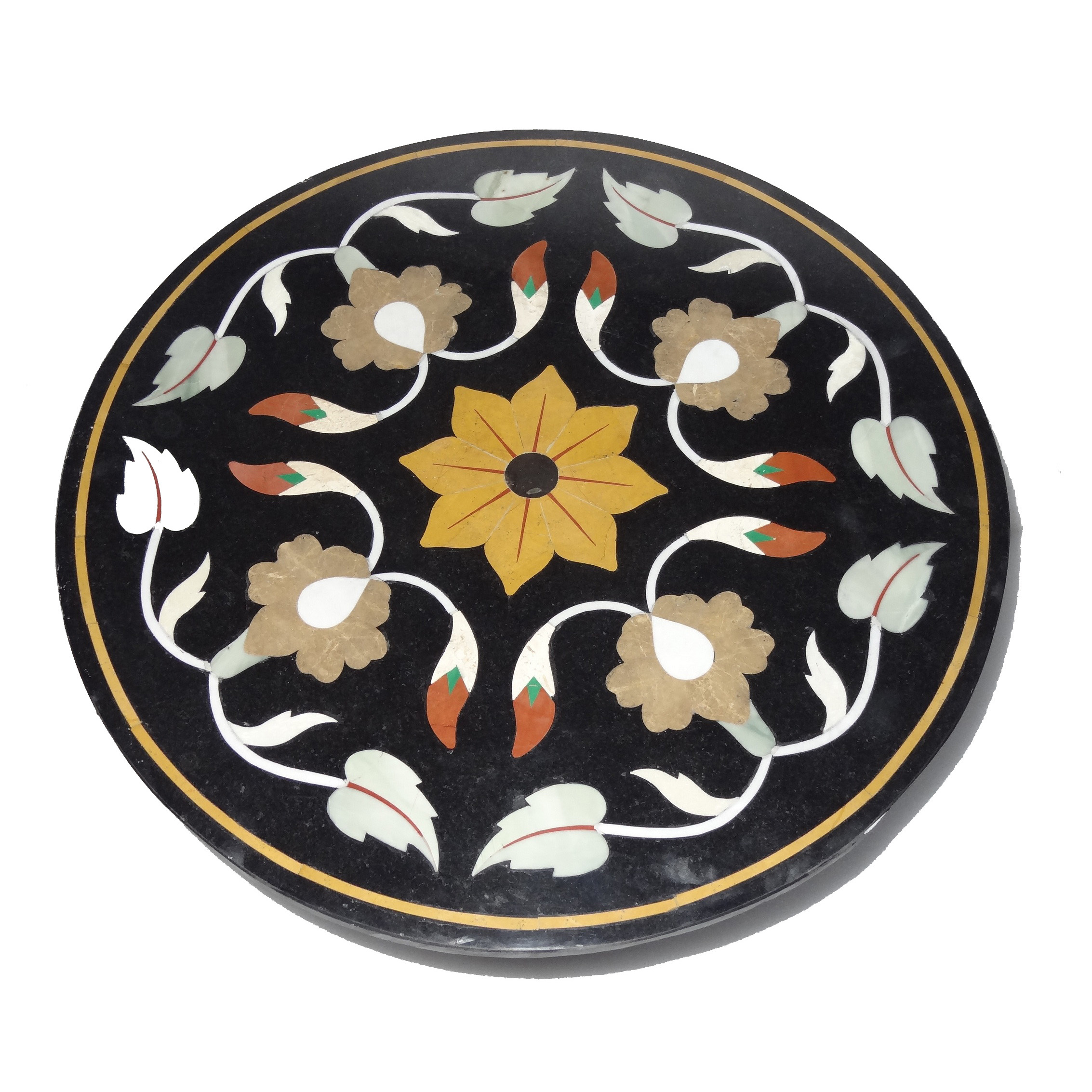 Black Marble Table Top