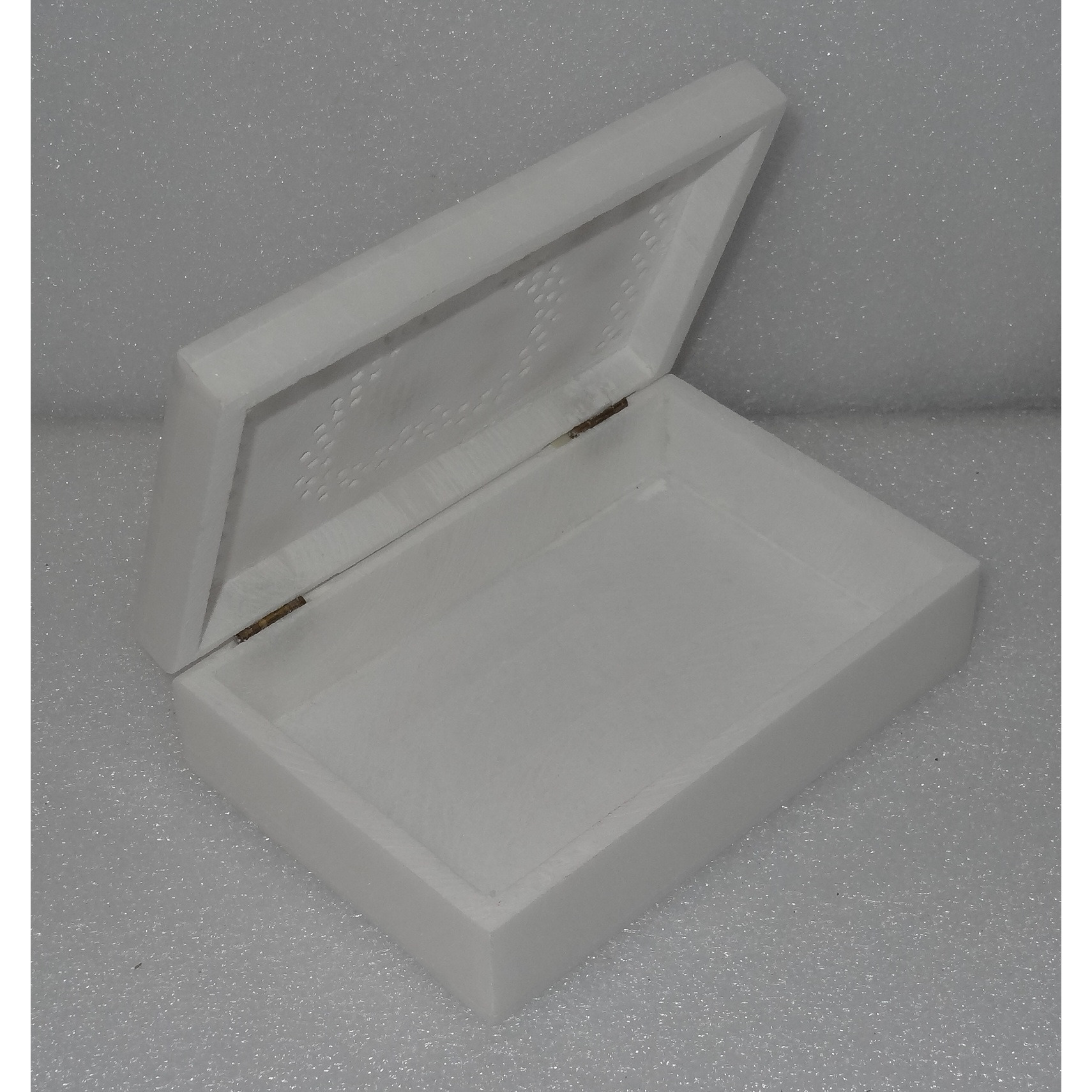 White Marble Jewelry Box