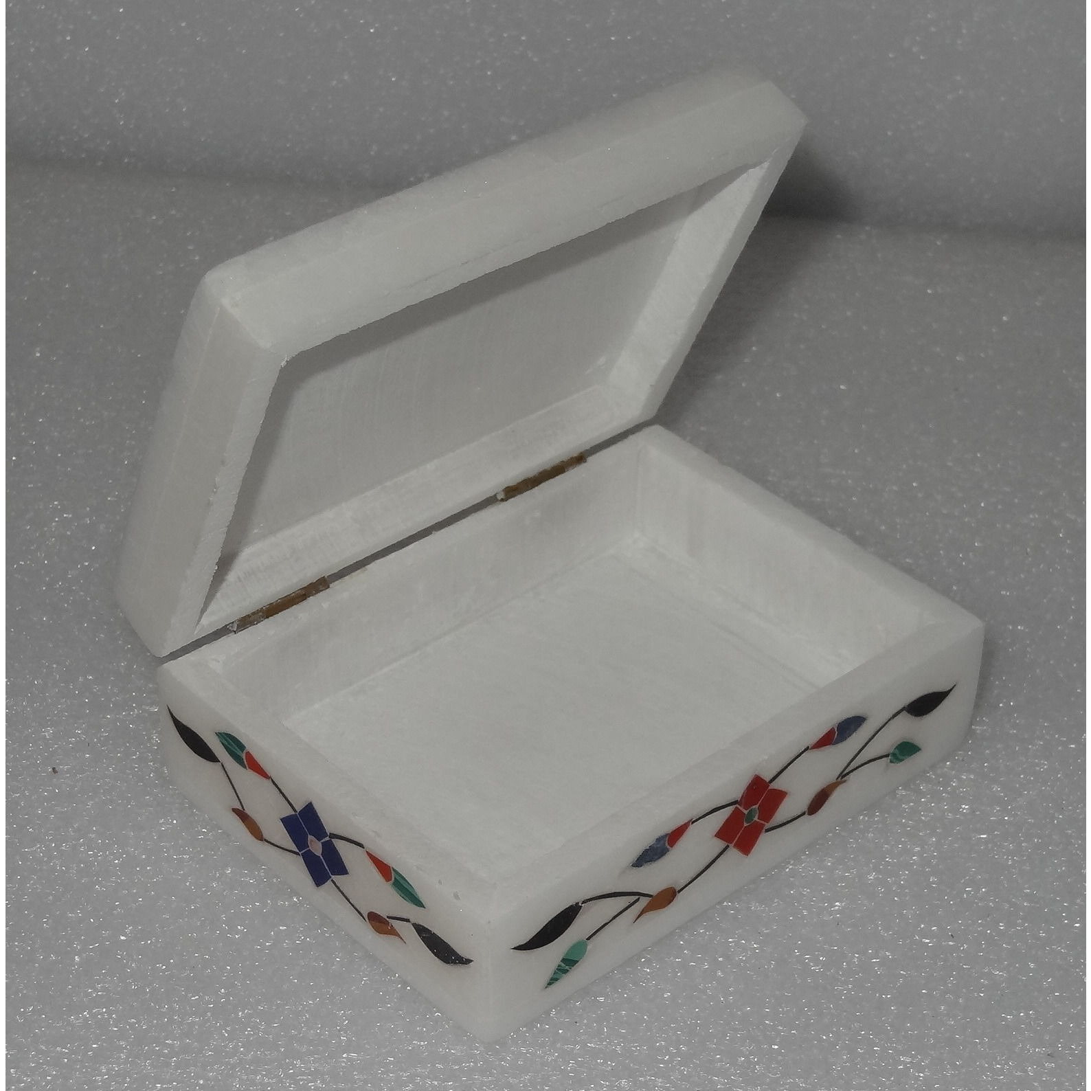 White Marble Jewelry Box