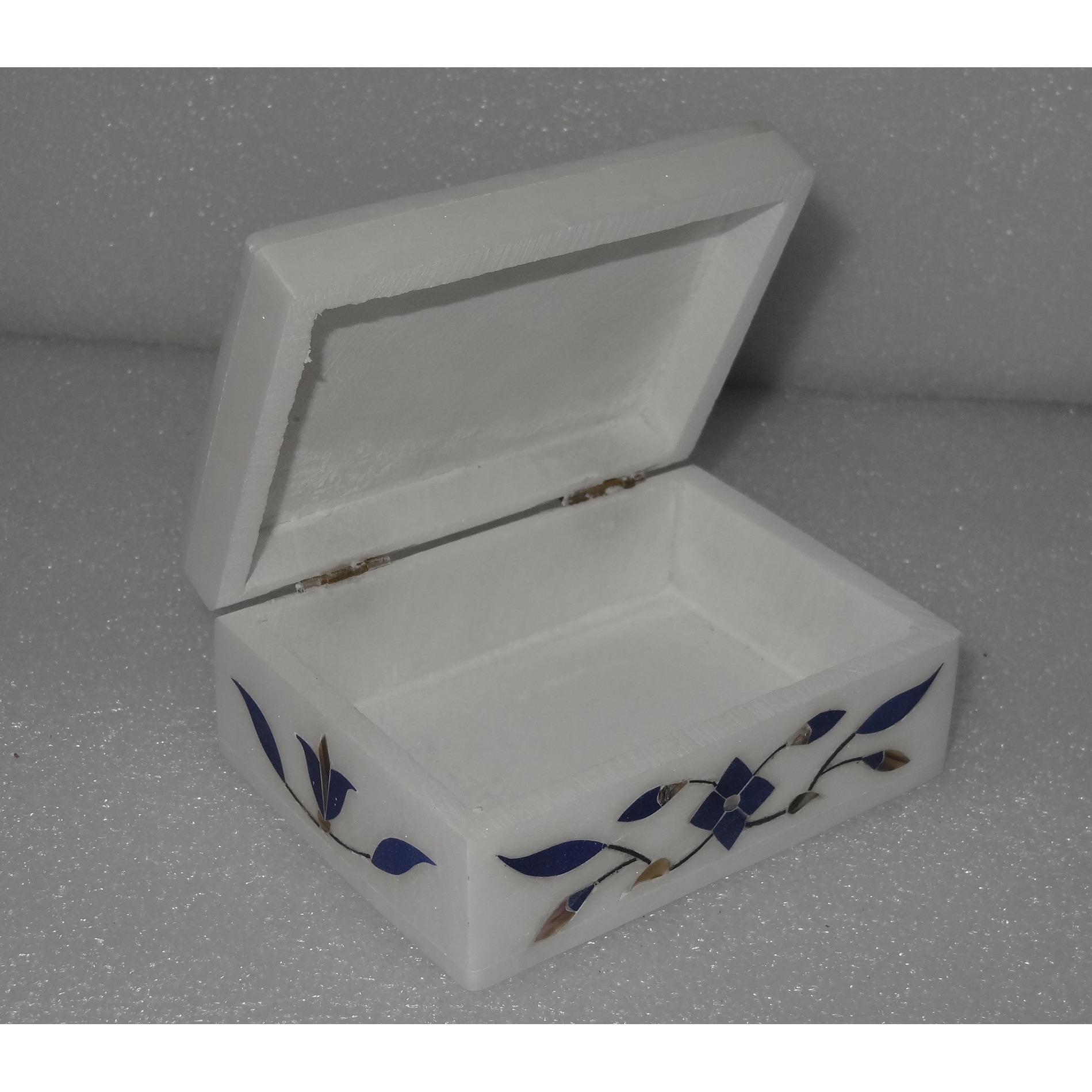 White Marble Jewelry Box