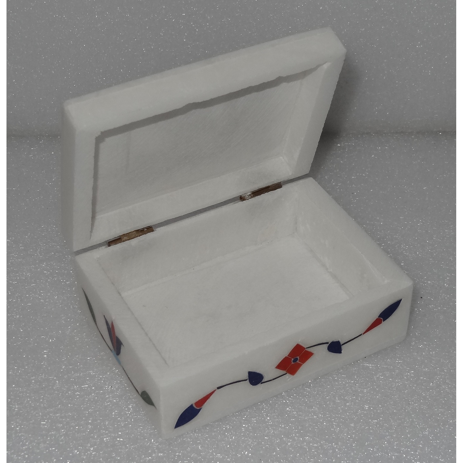 White Marble Jewelry Box