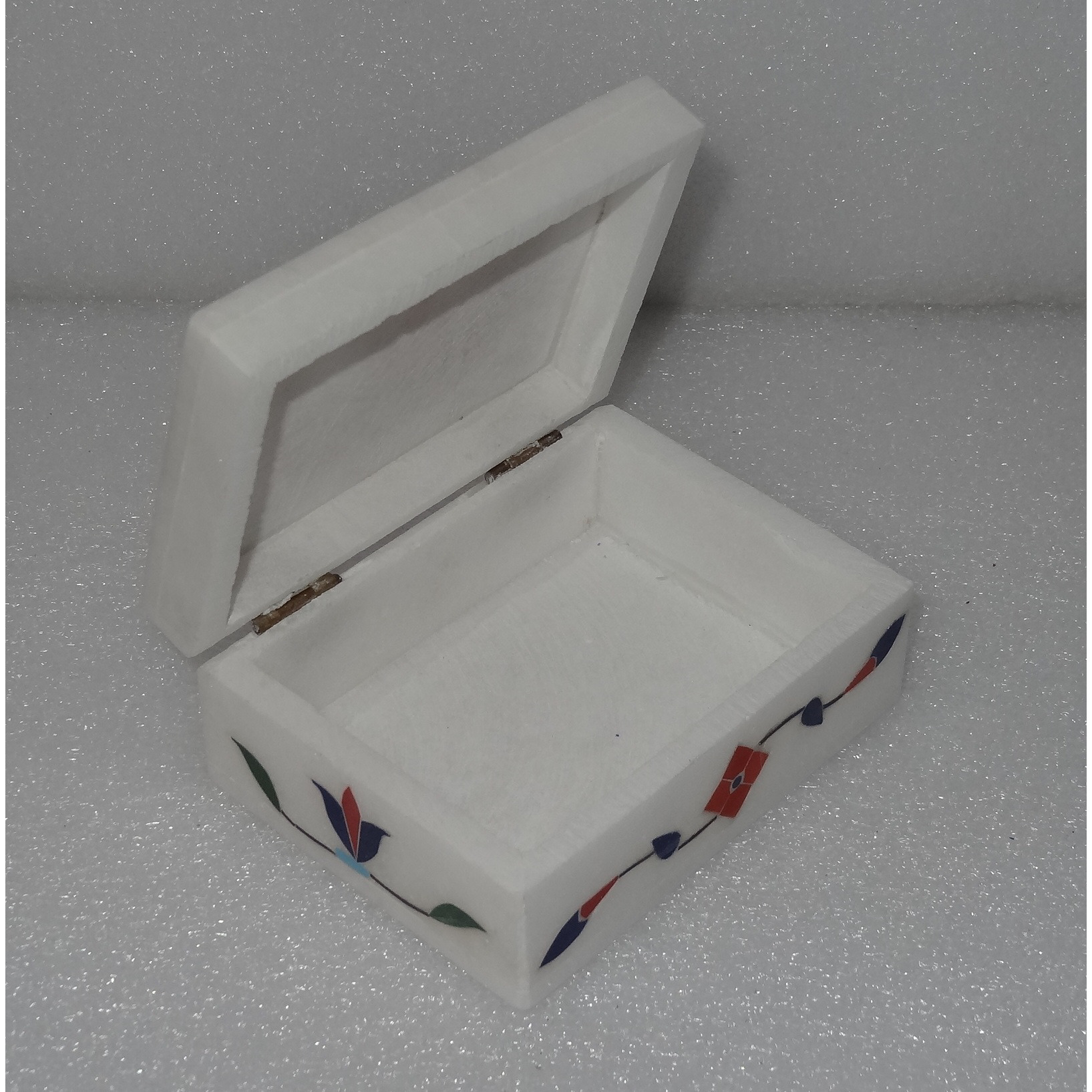 White Marble Jewelry Box