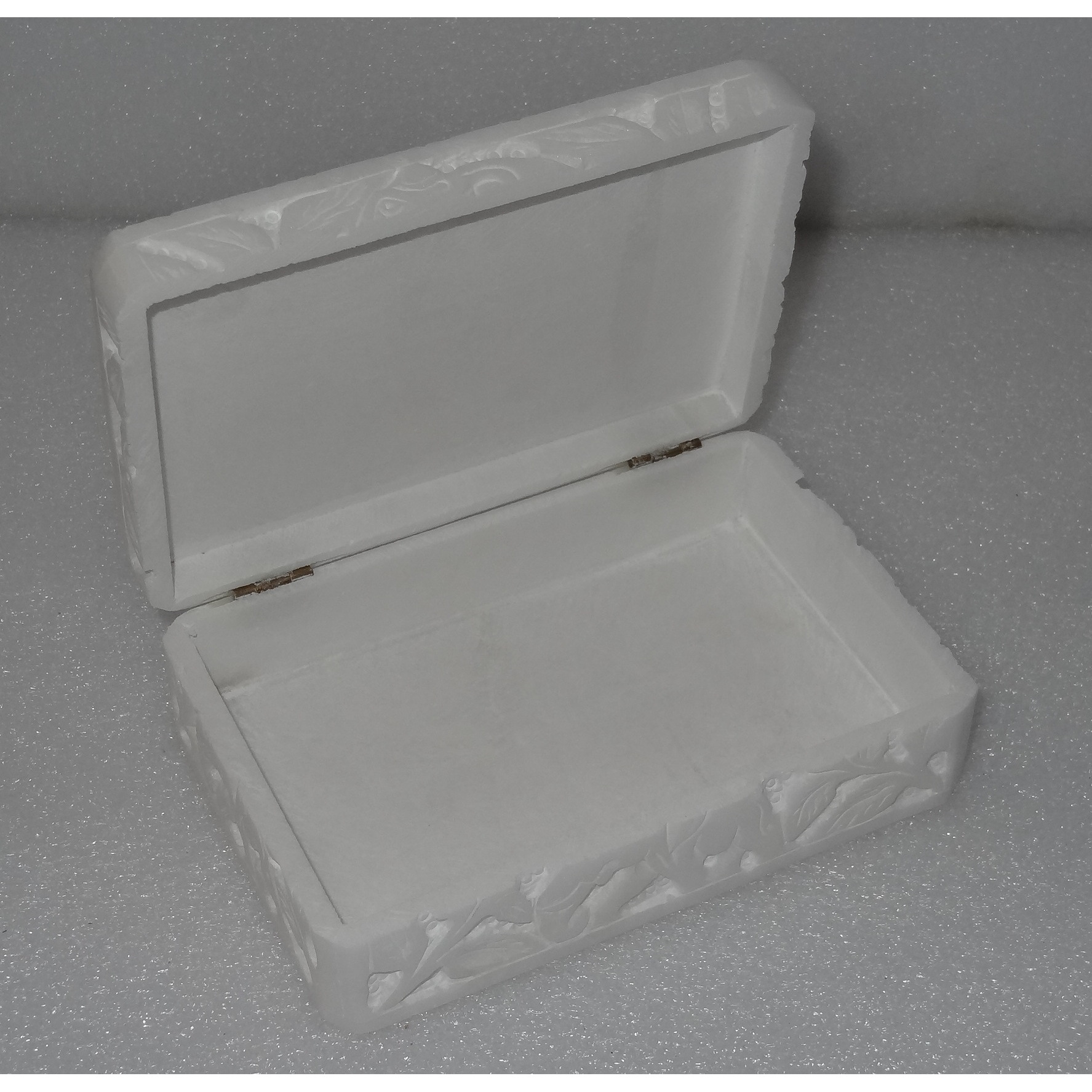 White Marble Jewelry Box