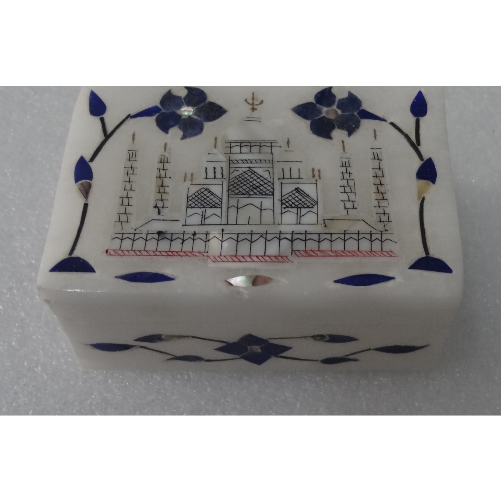 White Marble Jewelry Box