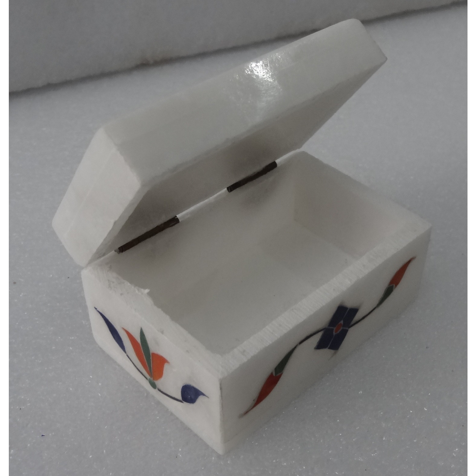 White Marble Jewelry Box