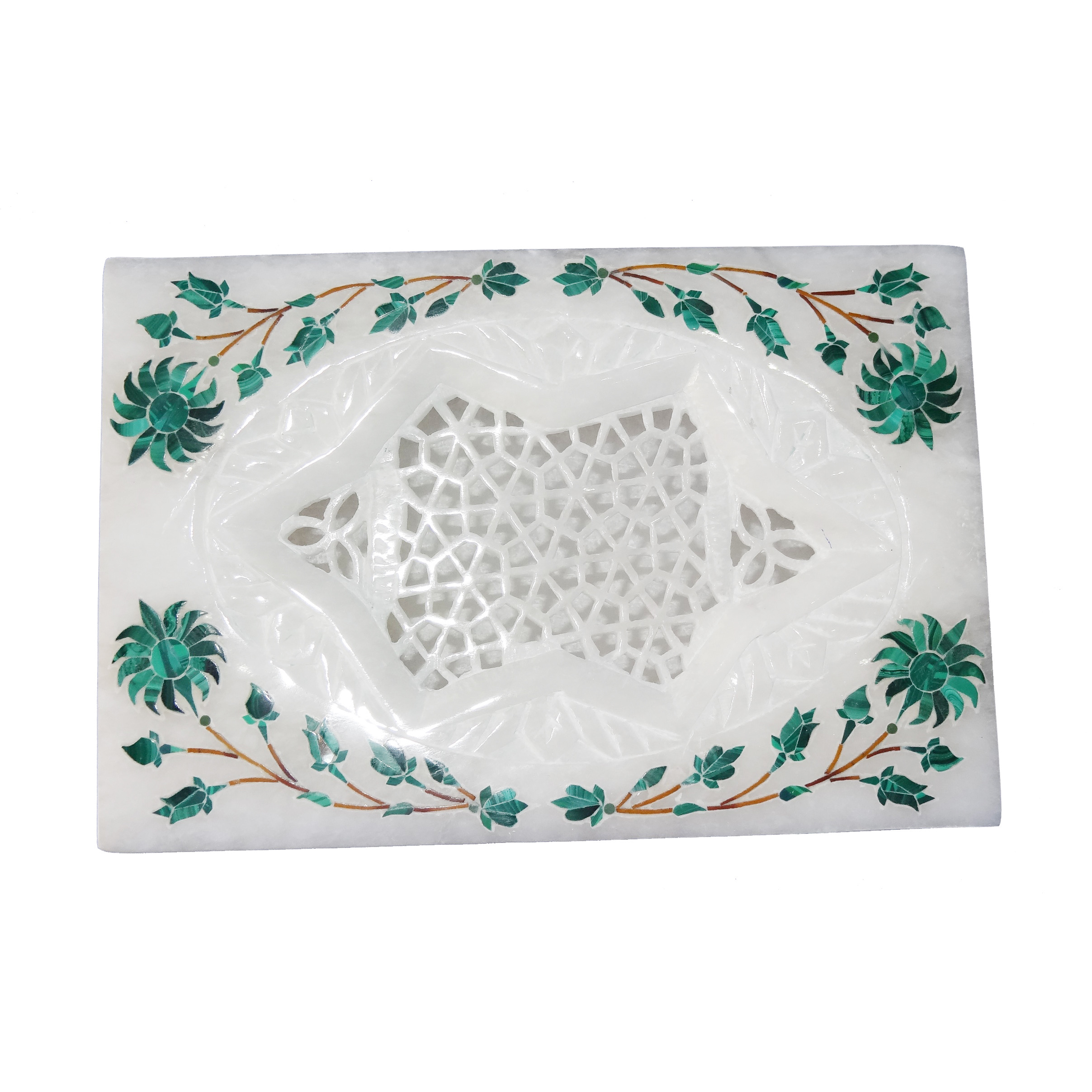 White Marble Jewelry Box