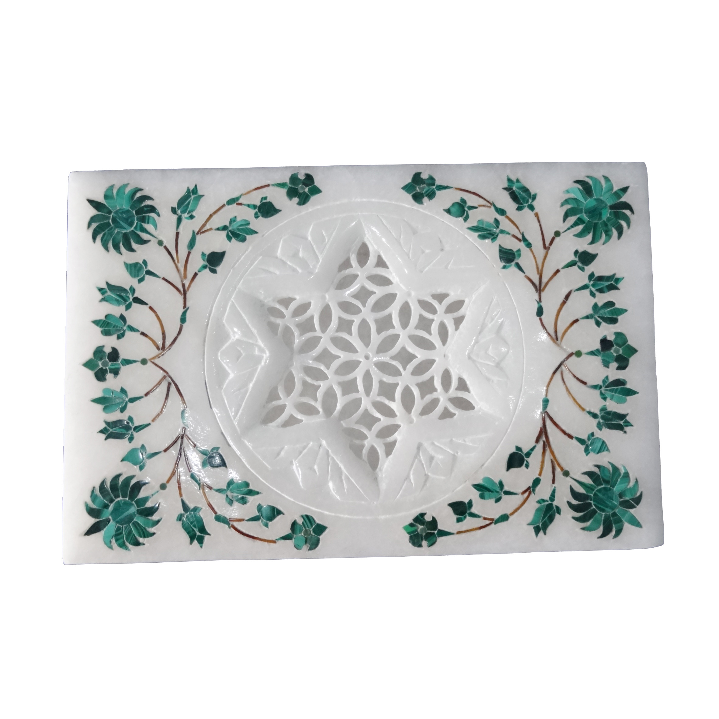 White Marble Jewelry Box