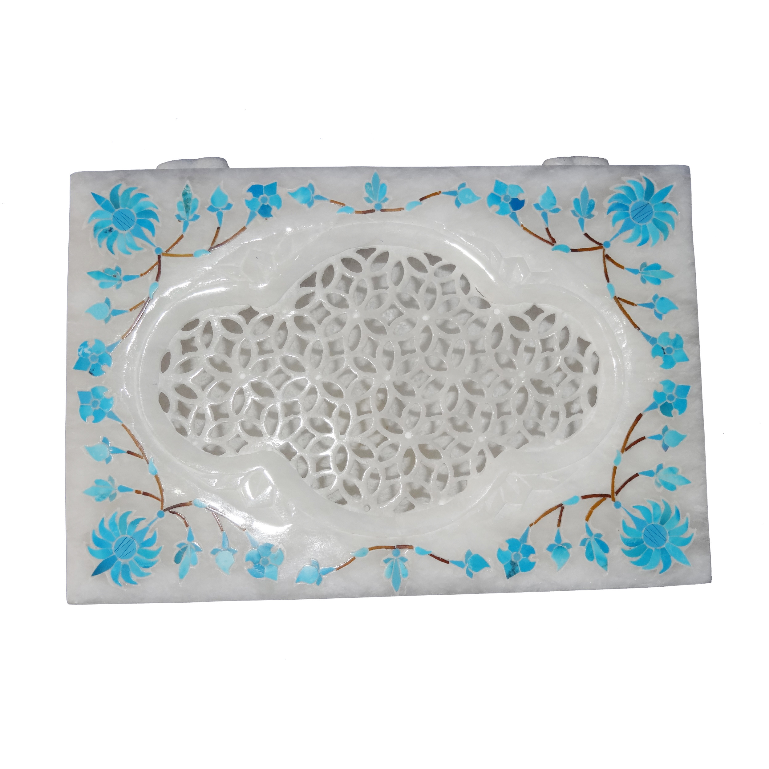 White Marble Jewelry Box