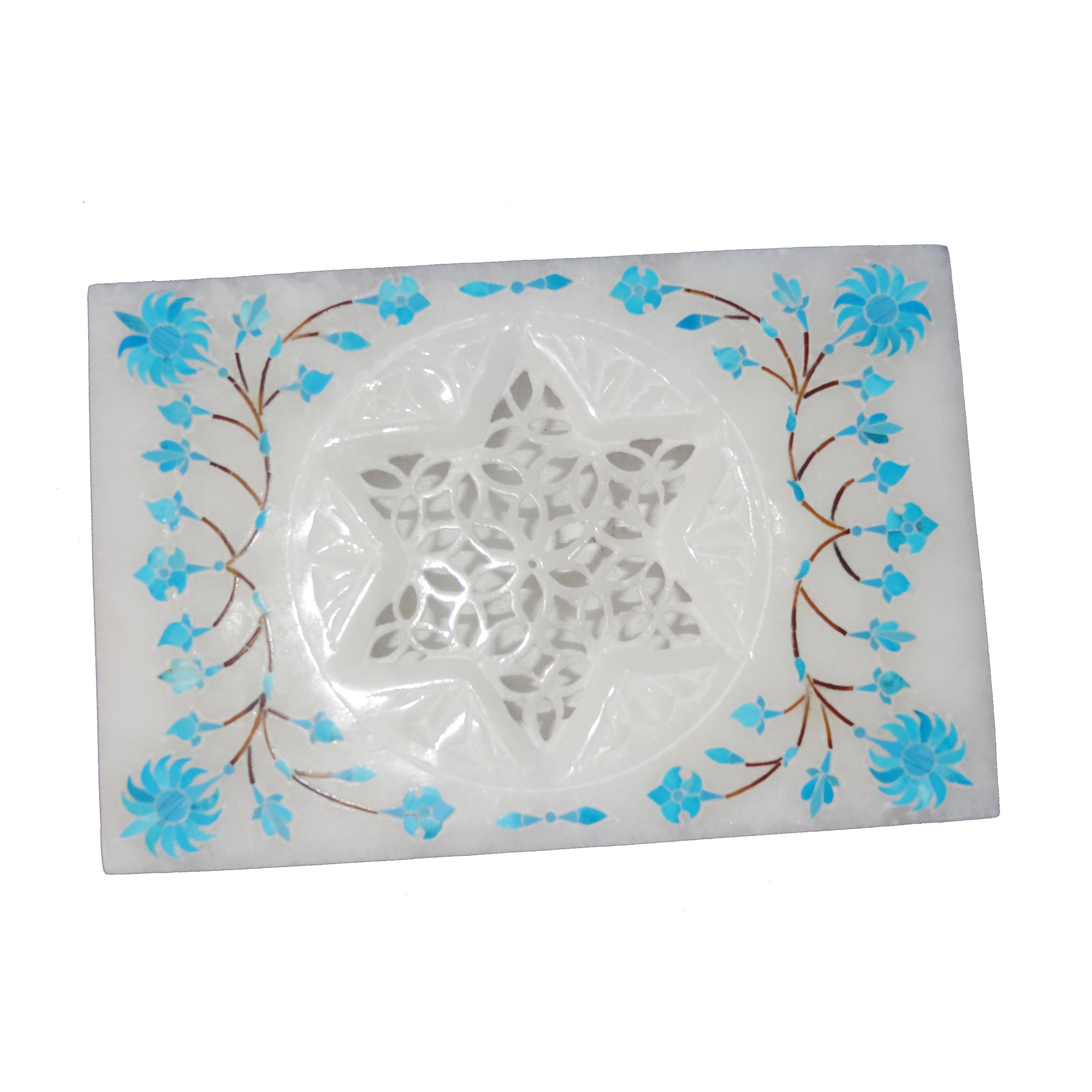 White Marble Jewelry Box